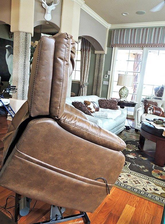 Signature Design by Ashley Power Lift Recliner with Heat and Massage customer photo 1