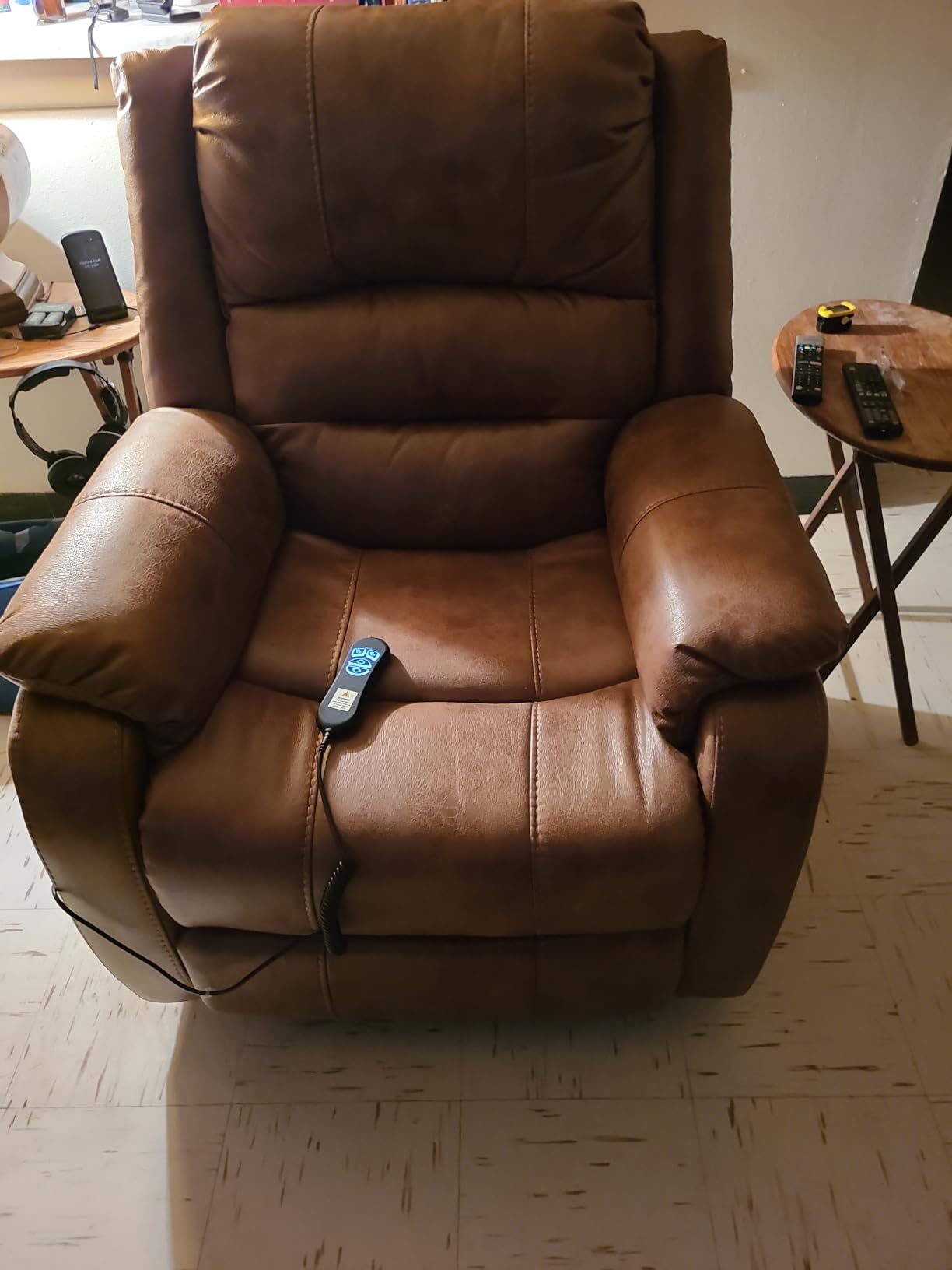 Signature Design by Ashley Power Lift Recliner with Heat and Massage customer photo 2