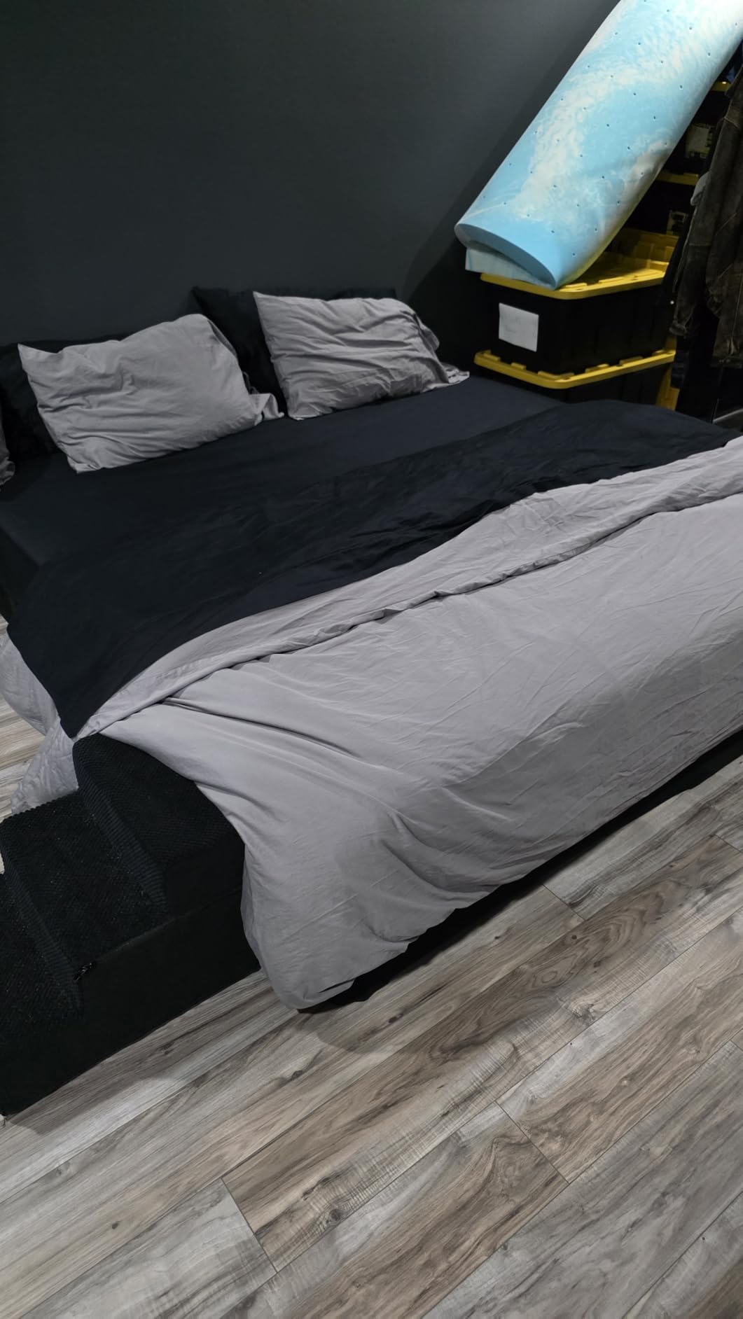 LANE LINEN 100% Egyptian Cotton Sheets King Size Silky Sateen Weave - White | King Size Sheets Set - 4-Piece Set, 16