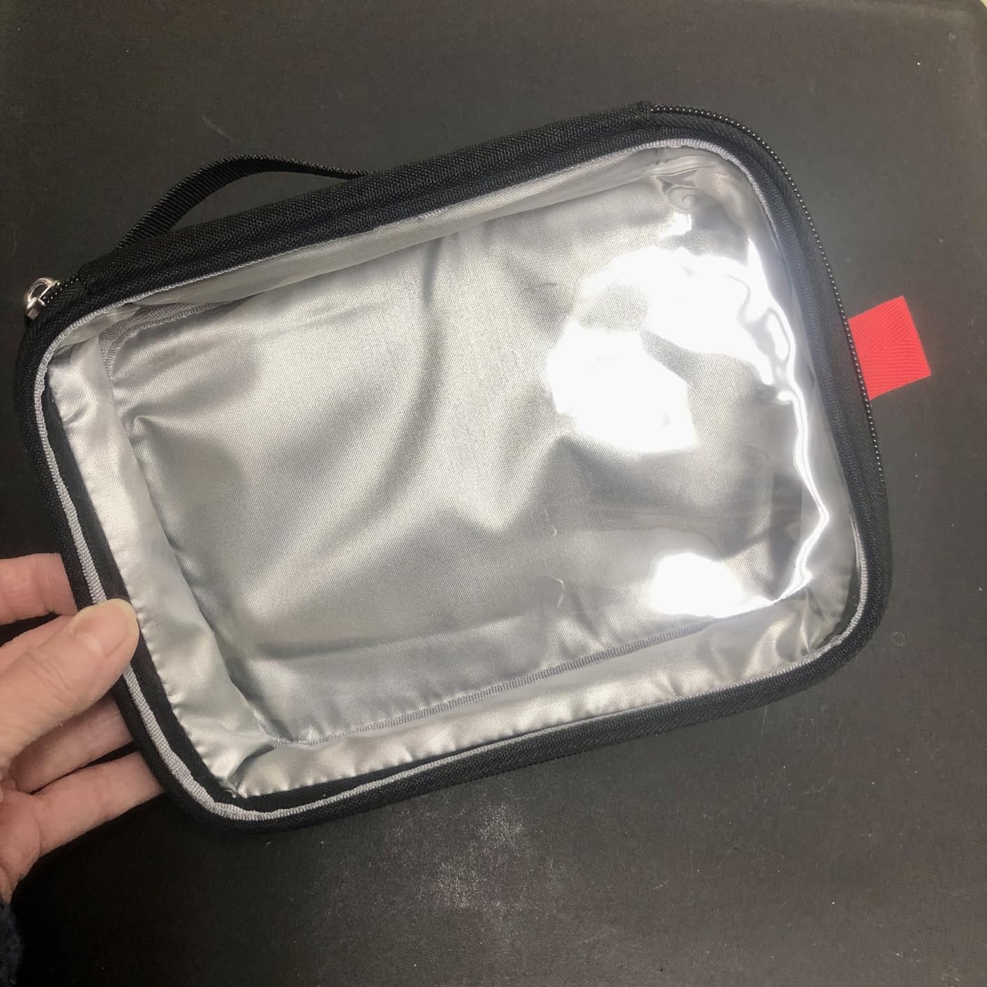 Mancro Lockable Medicine Bag, 2-Layer Pill Bottle Organizer Storage customer photo 2