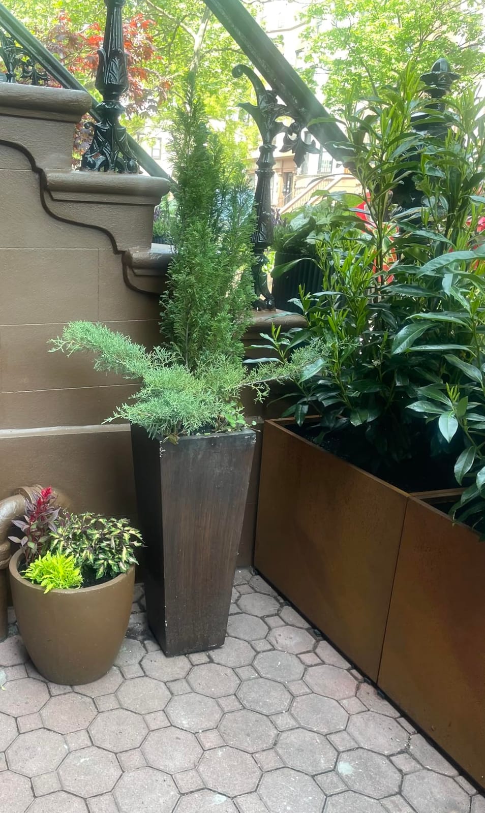 Corten Steel Planter Box 36