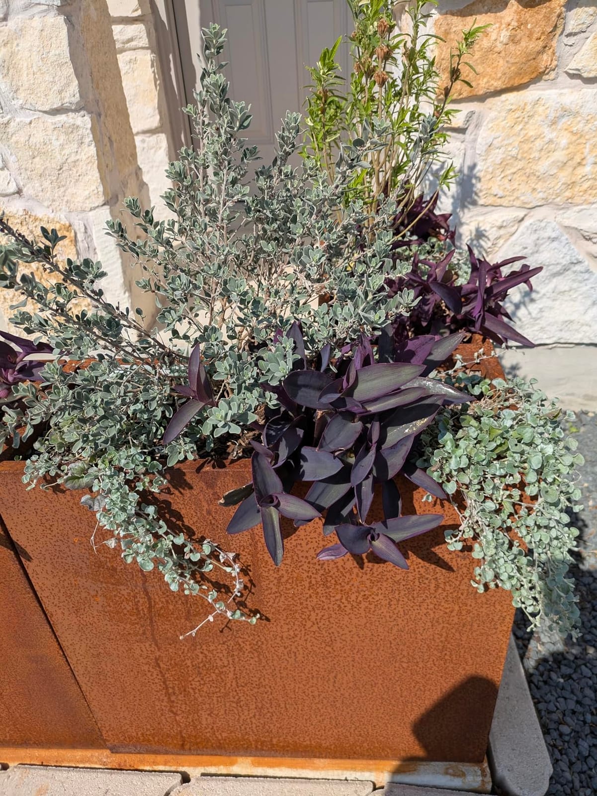Corten Steel Planter Box 36