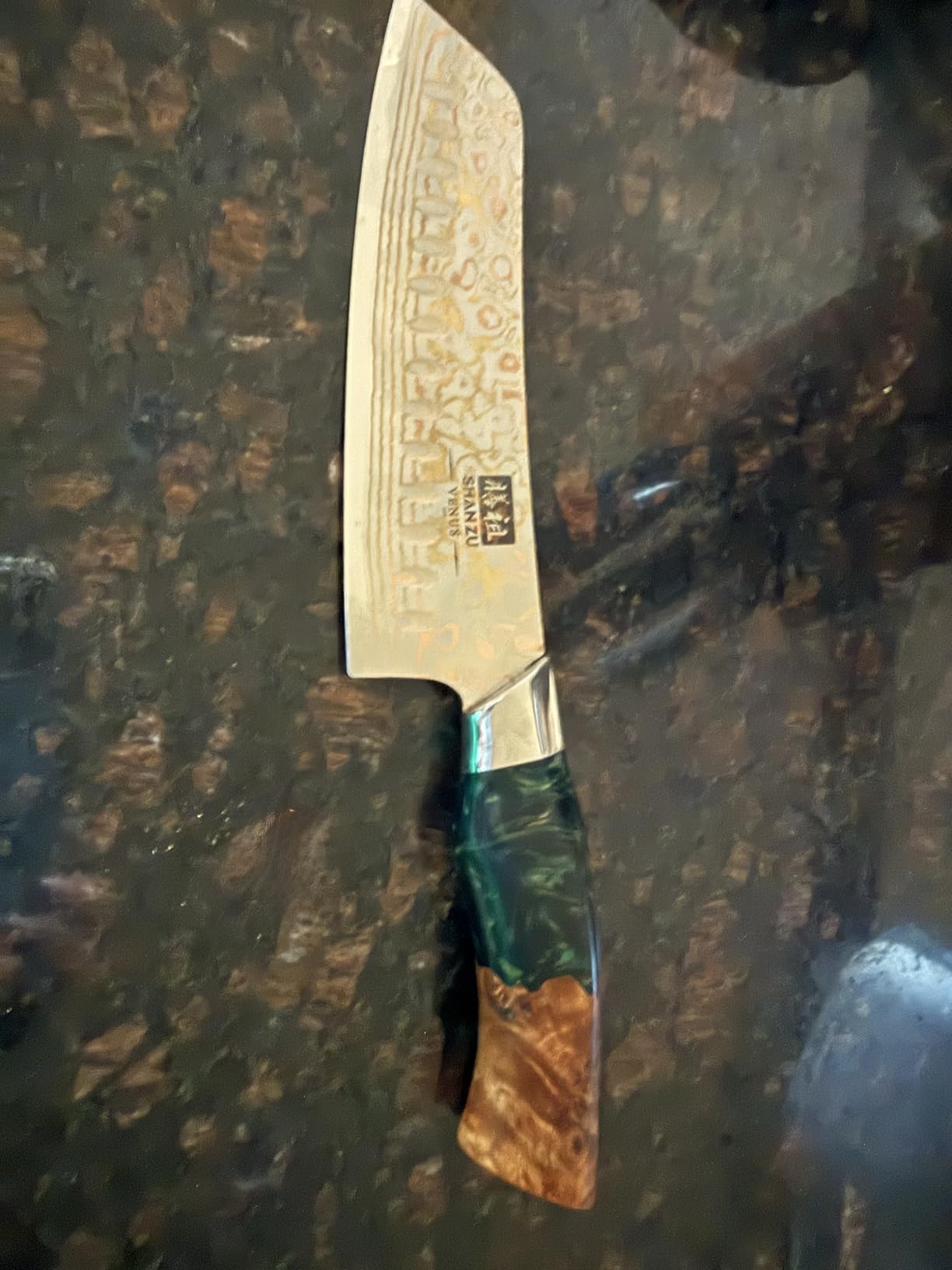 SHAN ZU Damascus Fillet Knife 7 Inch, Japanese Boning Knife customer photo 2