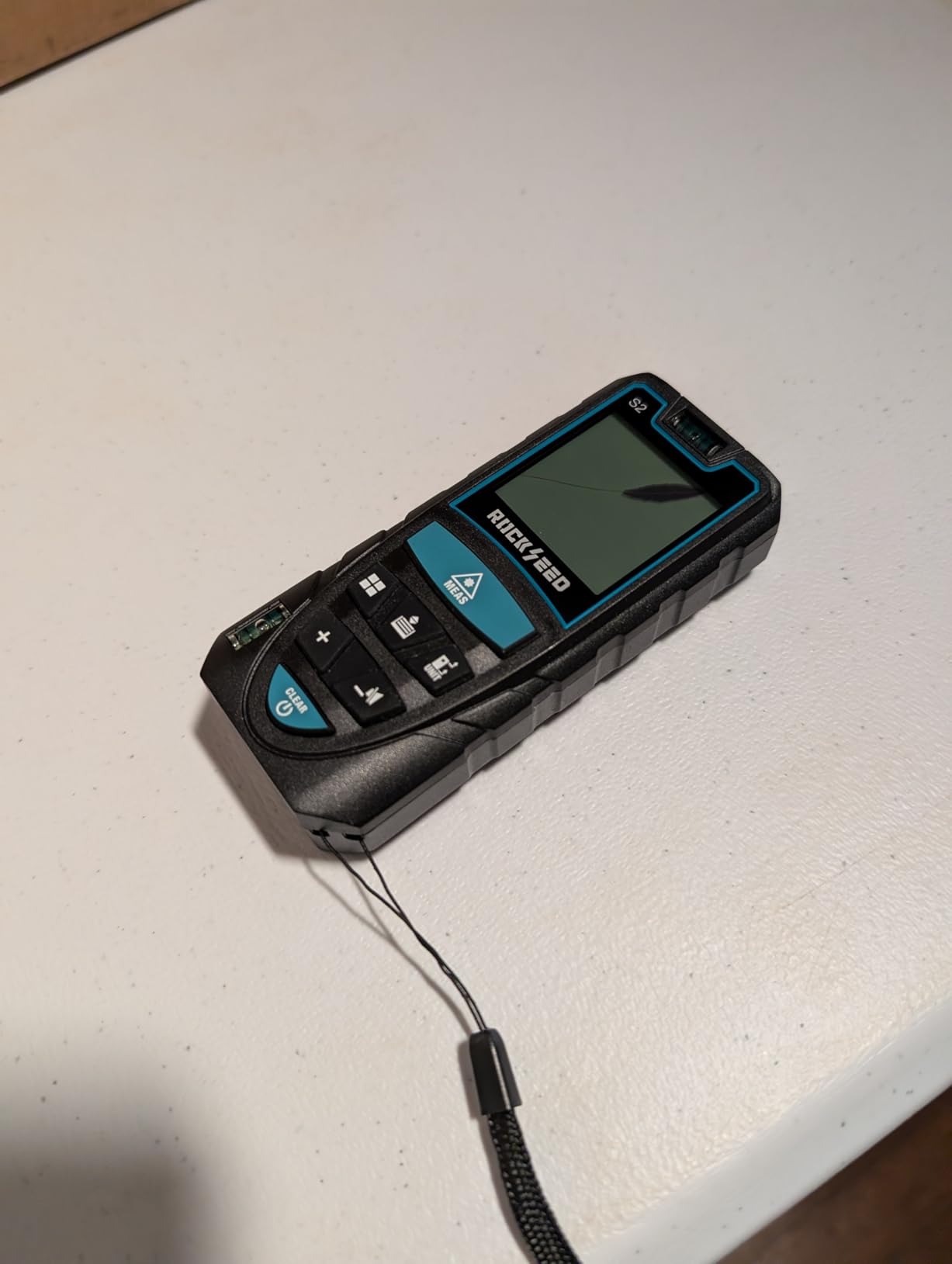 Laser Measure, RockSeed Digital Laser Distance Meter with 2 Bubble Levels, Portable M/in/Ft Unit Switching Backlit LCD and Measuring Distance/Area/Volume/Pythagorean customer photo 2