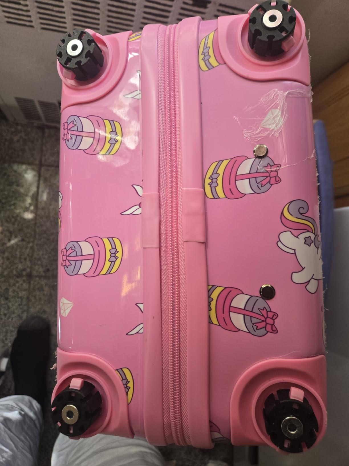 16'' Kid's Luggage Set with Spinner Wheels, Hardside with Suitcases, 6 Piece customer photo 2