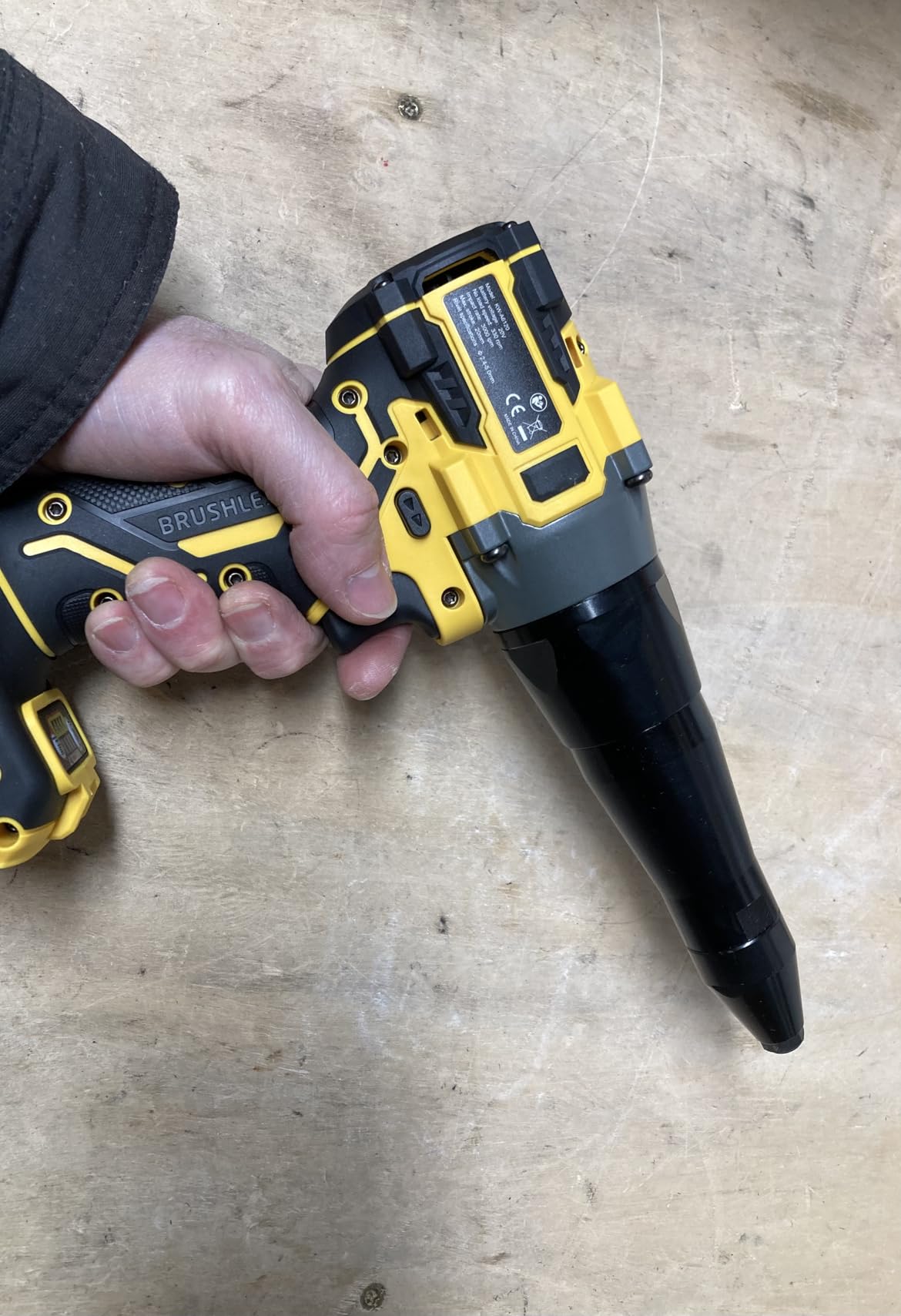 Cordless Rivet Gun Compatible with Dewalt 20V 60V MAX Battery, Tool Only customer photo 1