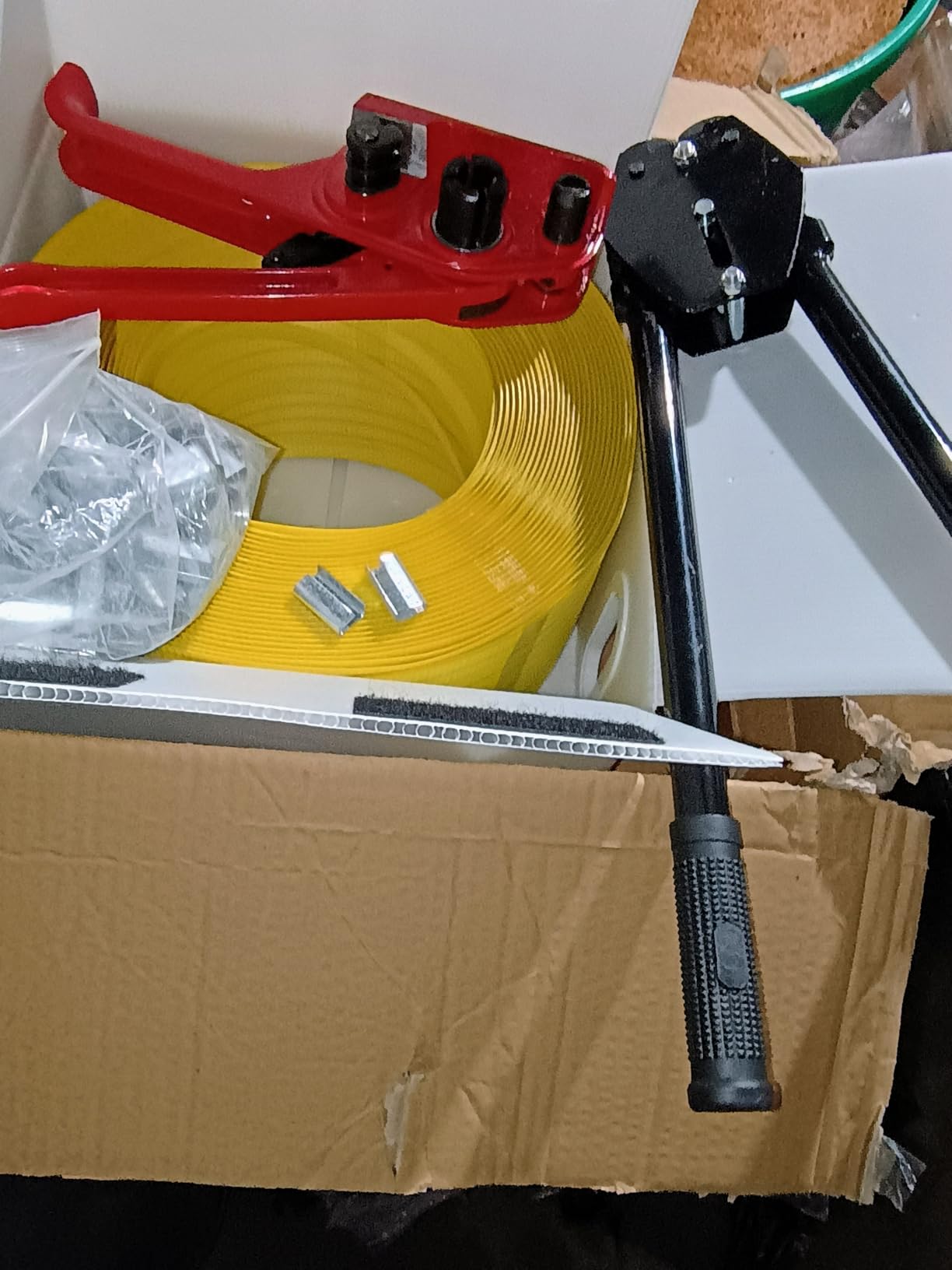 Banding Strapping Kit, Poly Strapping Kit, Packaging Banding Tool with 1/2
