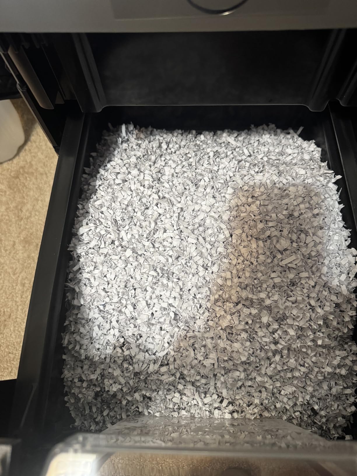 BONSEN 300-Sheet Micro Cut P-5 High Security Auto Feed Heavy Duty Shredder customer photo 2