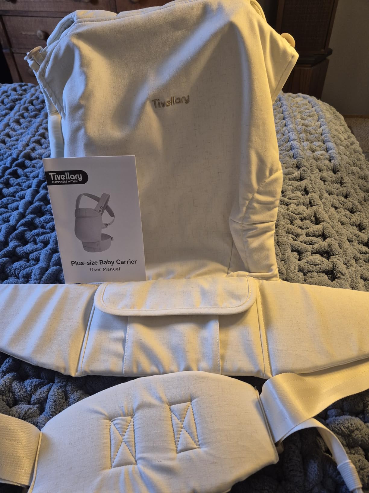 Tivellary Plus-Size Baby Carrier with Lumbar Support customer photo 1