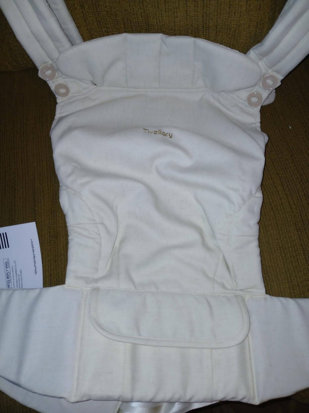 Tivellary Plus-Size Baby Carrier with Lumbar Support customer photo 2