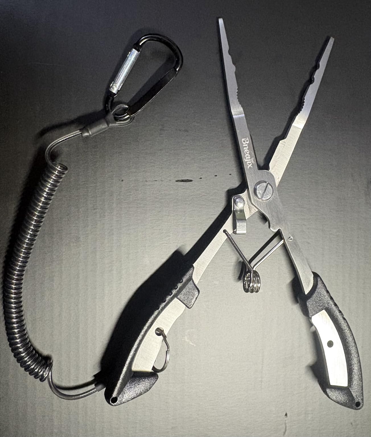 Professional 8.4“ Fishing Plier with Safety Lock and Anti Loss Rope customer photo 2