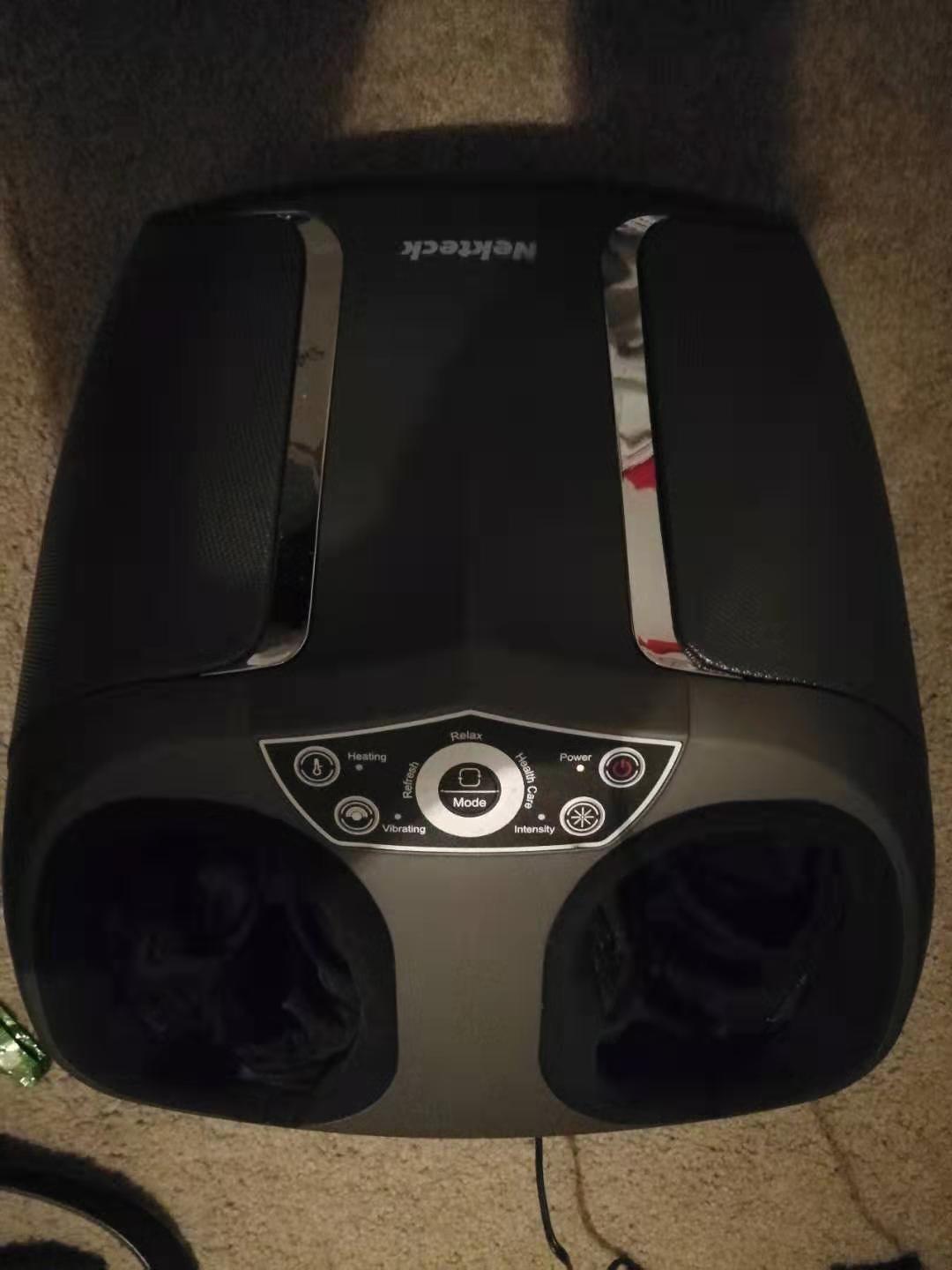 Nekteck Foot Massager with Heat [2026 Upgraded] for Circulation Neuropathy | Electric Shiatsu Foot Massage Machine for Plantar Fasciitis, 3 Intensity Levels, FSA Eligible Gifts for Men & Women customer photo 1