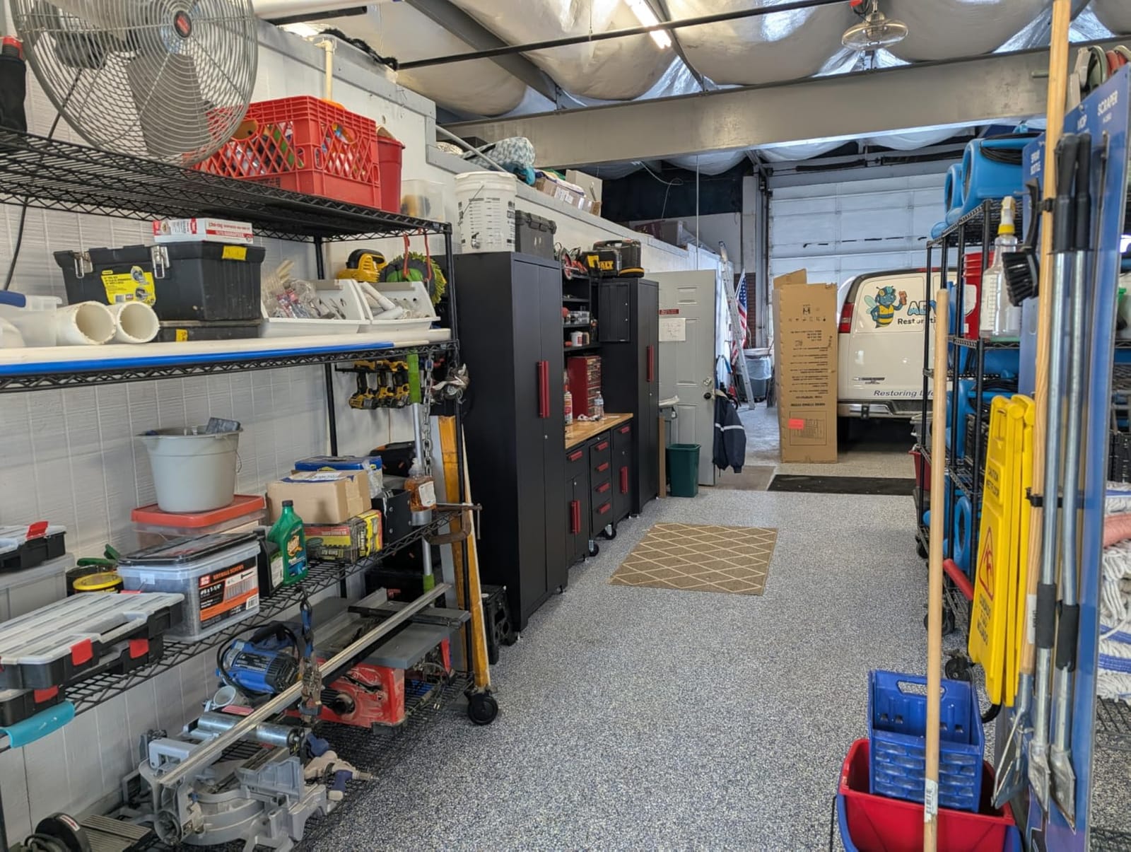 Garage Storage Cabinet System - 2 * 6-Pcs Workshop Set | with Steel Cabinet Drawers, Tool Chest, Workbench, Pegboard for Tool Organization customer photo 1