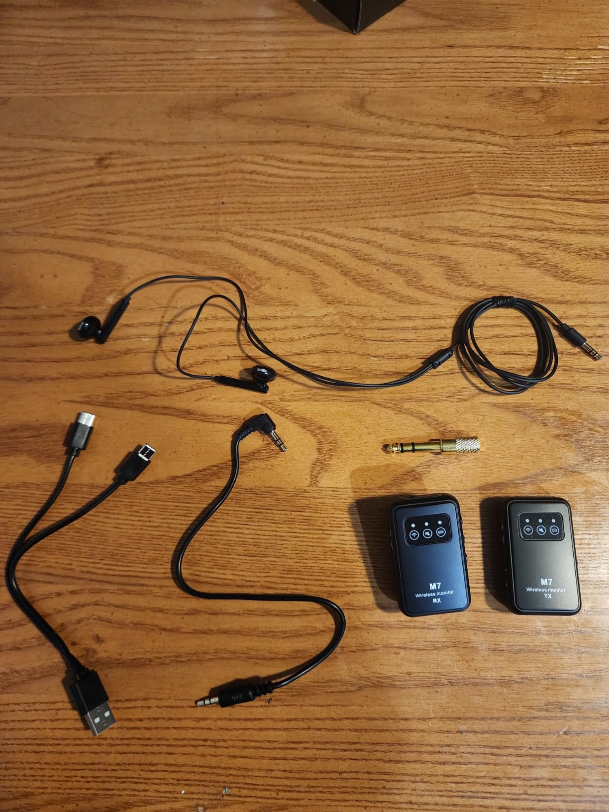 MX3 Wireless in Ear Monitor System 2.4ghz Stereo IEM System Transmitter and bodypack Receiver for Studio, Band Rehearsal, Live Performance, Channel Scan Mode customer photo 1