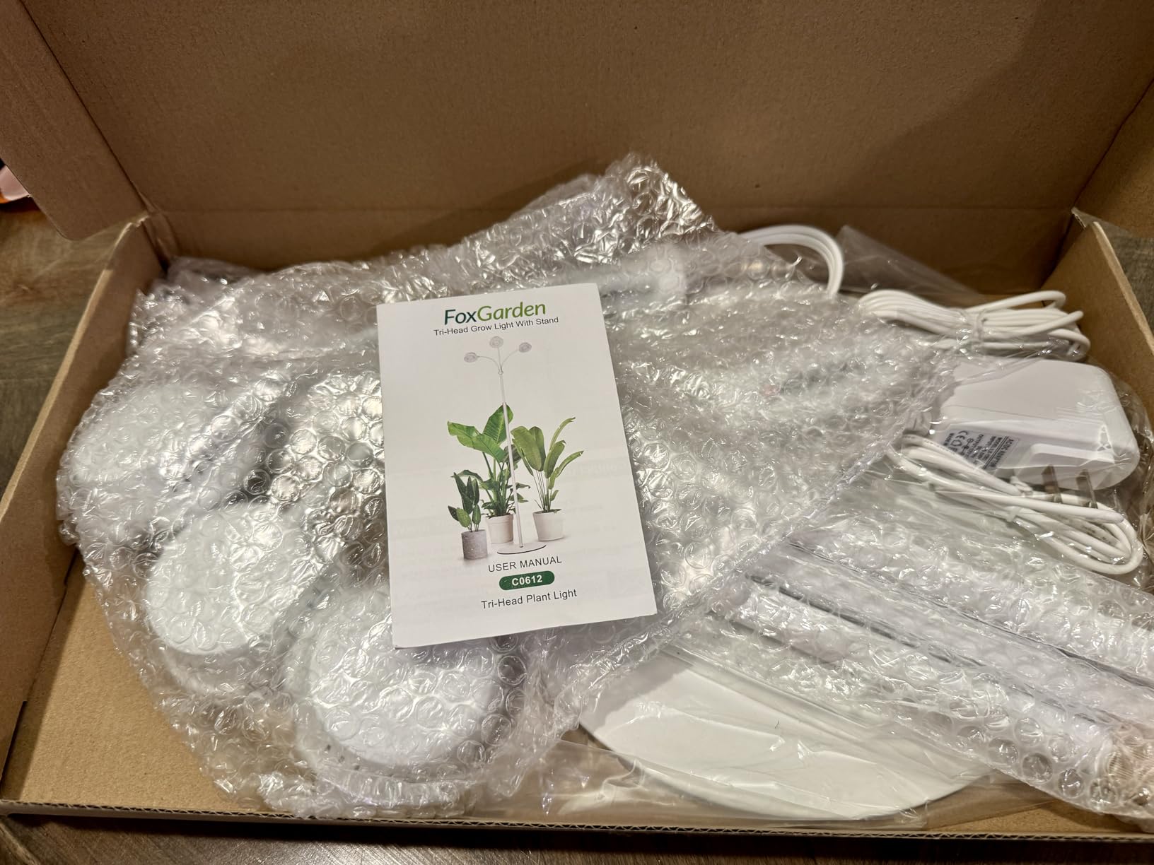 LORDEM Full Spectrum Grow Light with Stand for Indoor Plants, Up to 70 in customer photo 2