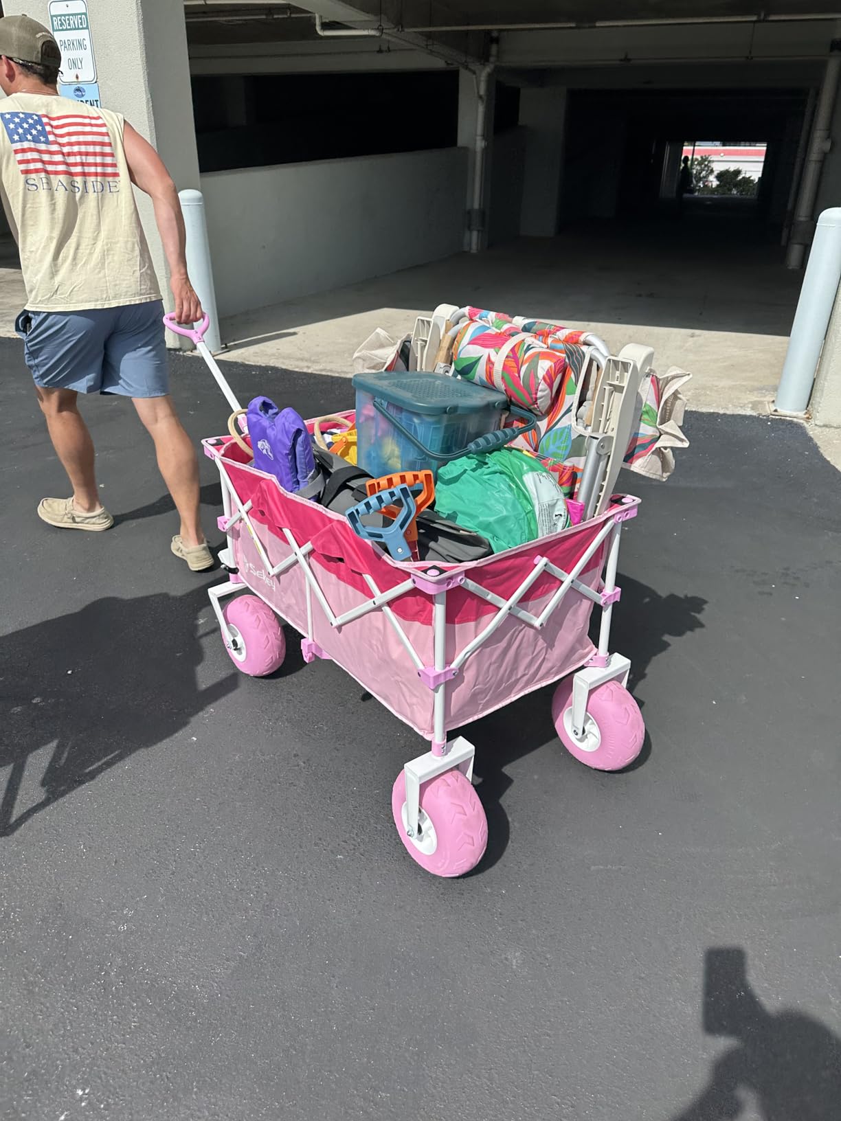 Sekey Heavy Duty Beach Wagon with 9