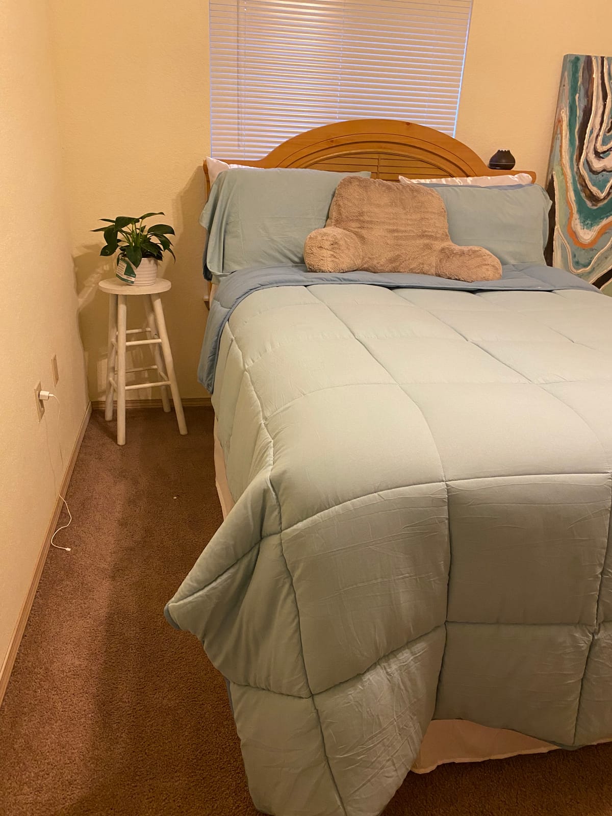APSMILE Goose Feather Down Fibers Comforter King Size, 106x90 Inch | Organic Cotton Duvet Insert, All Season Warmth, Baffle Box, Quill-Free Soft Fluffy Hotel Bed Comforter, Ivory White customer photo 1