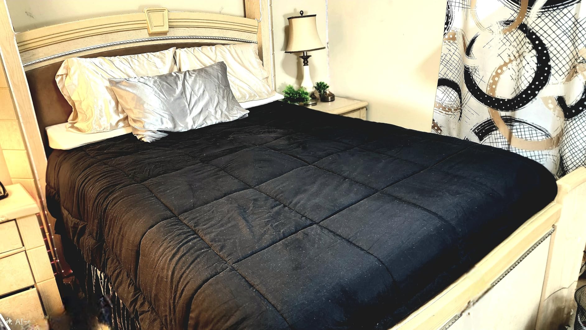 CozyLux Queen Size Duvet Insert, 300GSM Down Alternative Comforter, White | 88