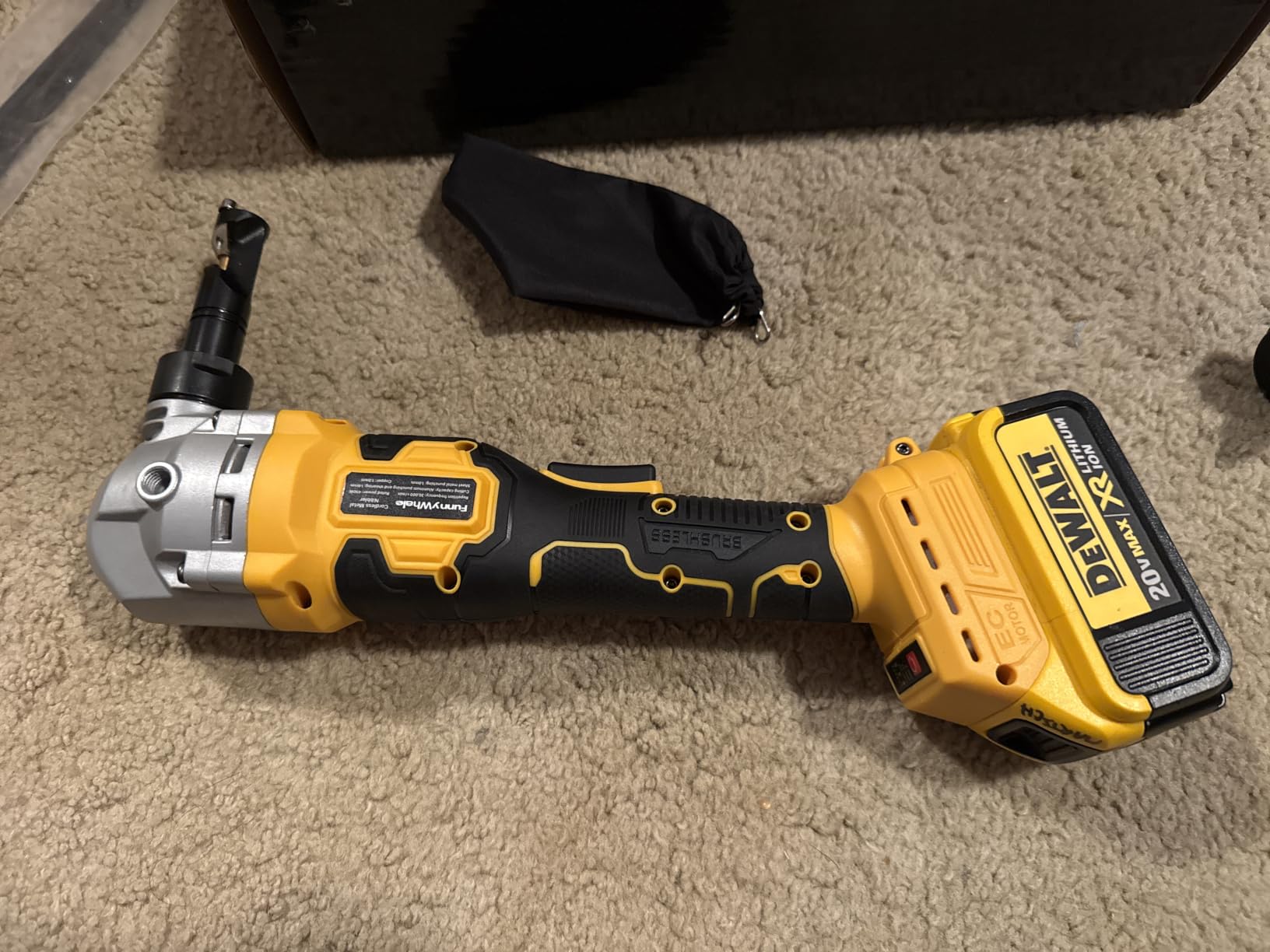 Cordless Metal Nibbler Compatible with Dewalt 20V MAX Battery(No Battery) customer photo 2