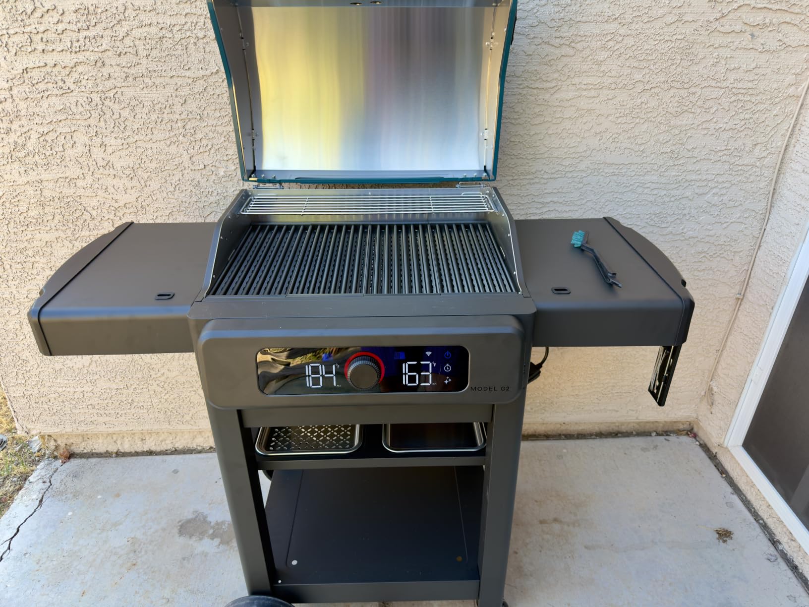 Current® Model G2A Dual Zone Smart Electric Grill, Slate customer photo 2