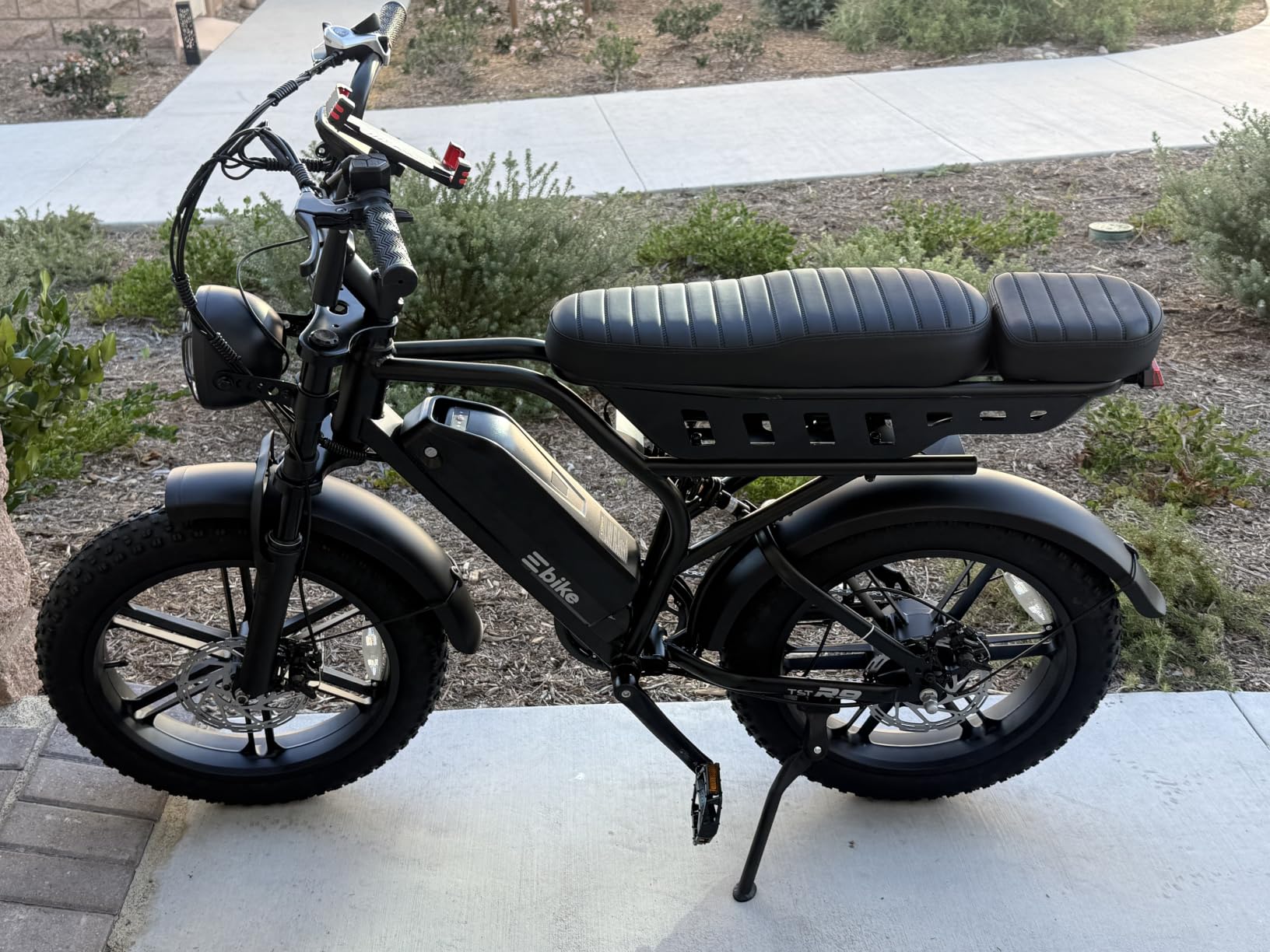 Electric Bike for Adults,48V Removable Battery Retro Ebike,28MPH Top Speed customer photo 2