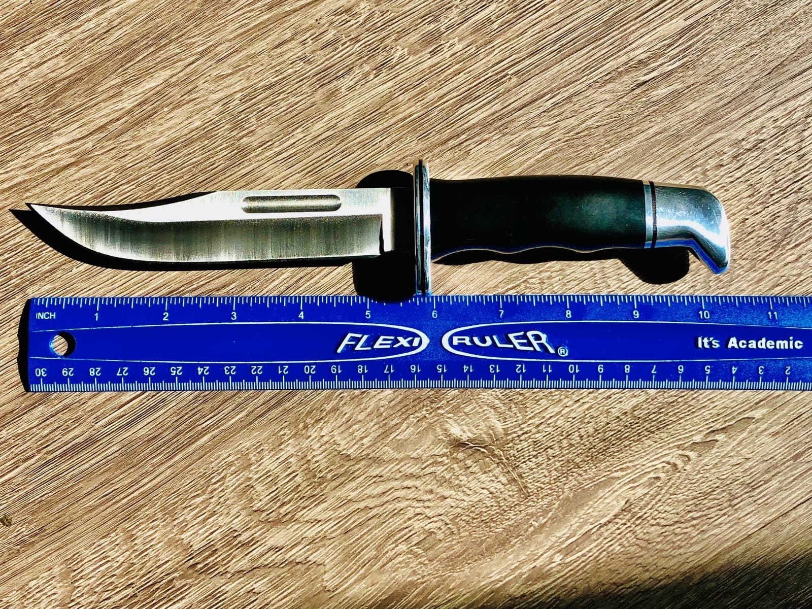 Buck Knives 119 Special Hunting Knife with Sheath, DymaLux Handle, 7.5 oz customer photo 2