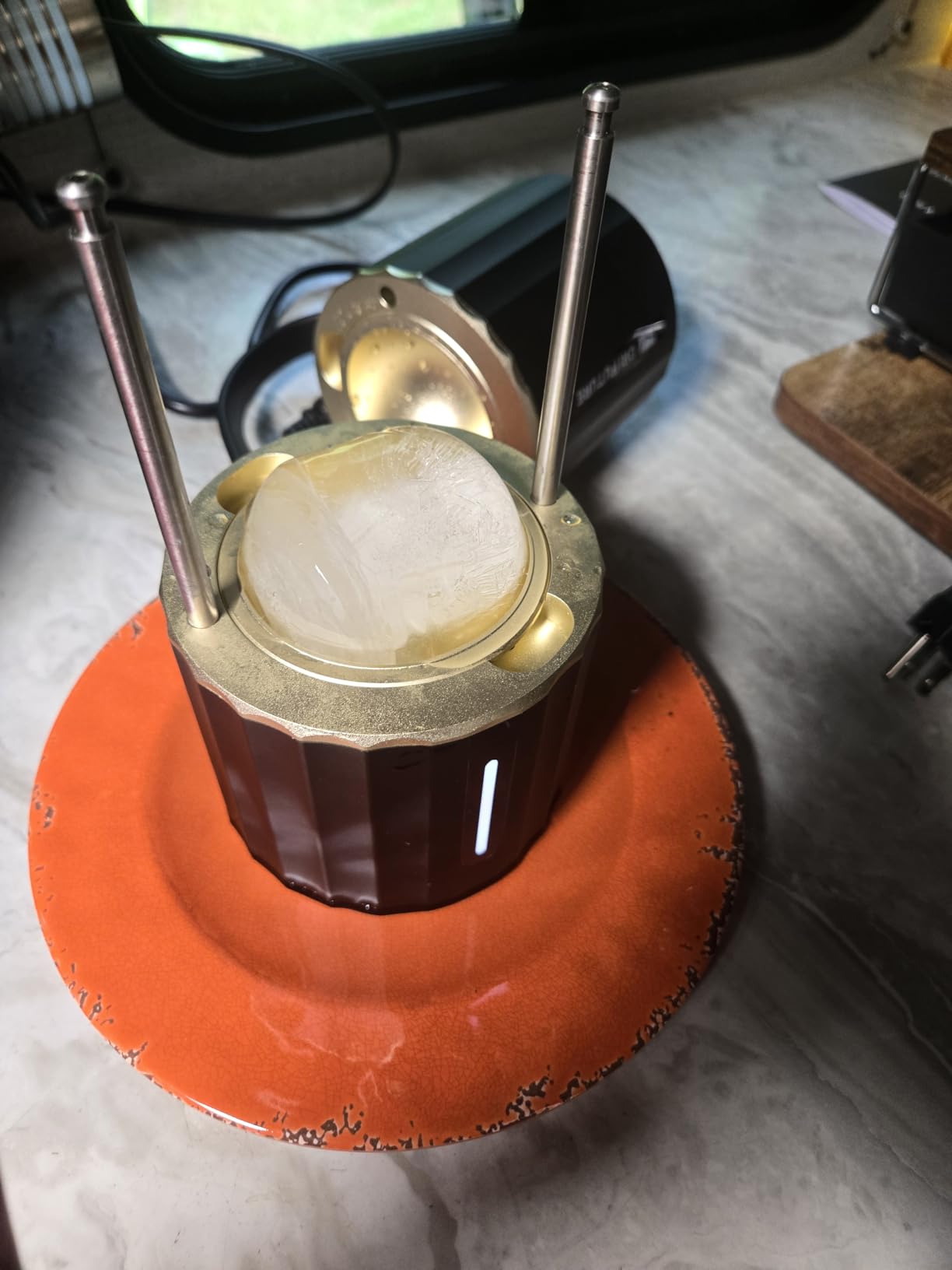 GLAZER Ice Press, Clear Ice Press for Sphere Ice Maker customer photo 2
