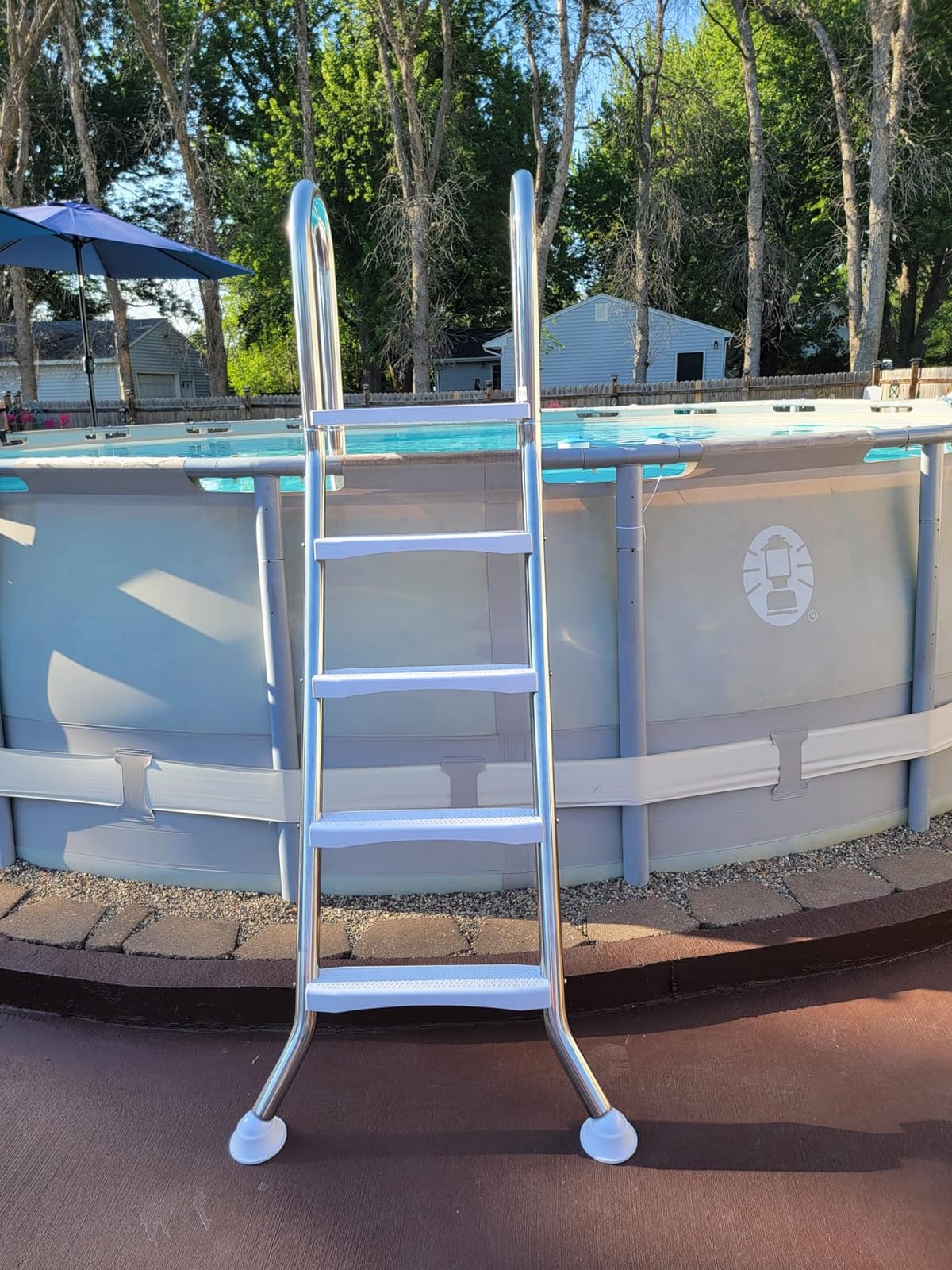 IRONMAX Above Ground Pool Ladder for 55