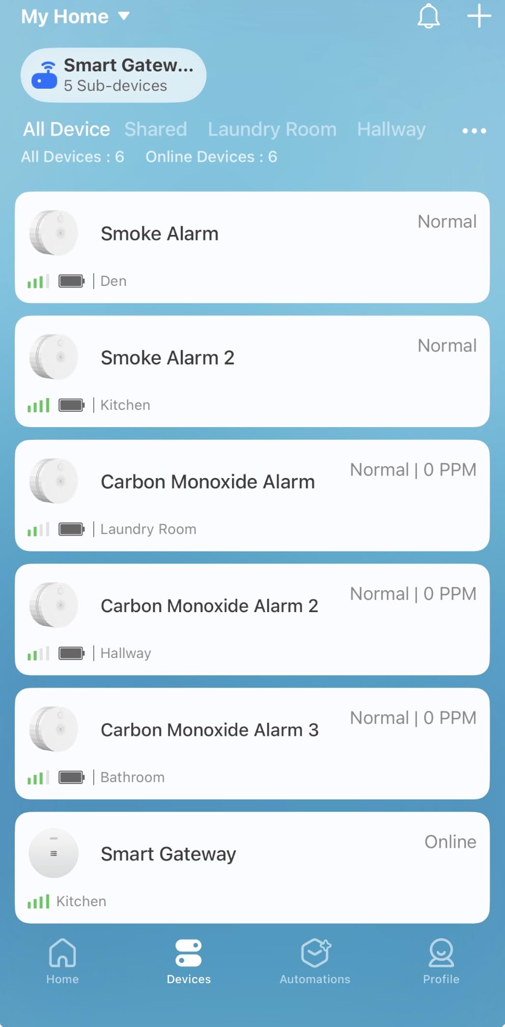 Heiman Smart Smoke Detector, 3-Pack Interconnected Fire Alarm with Gateway | Photoelectric Smoke Alarm, App Instant Alerts/2.4GHz Wi-Fi Gateway/UL 217 10th/10-Year Battery Powered Fire Detector for Home customer photo 2