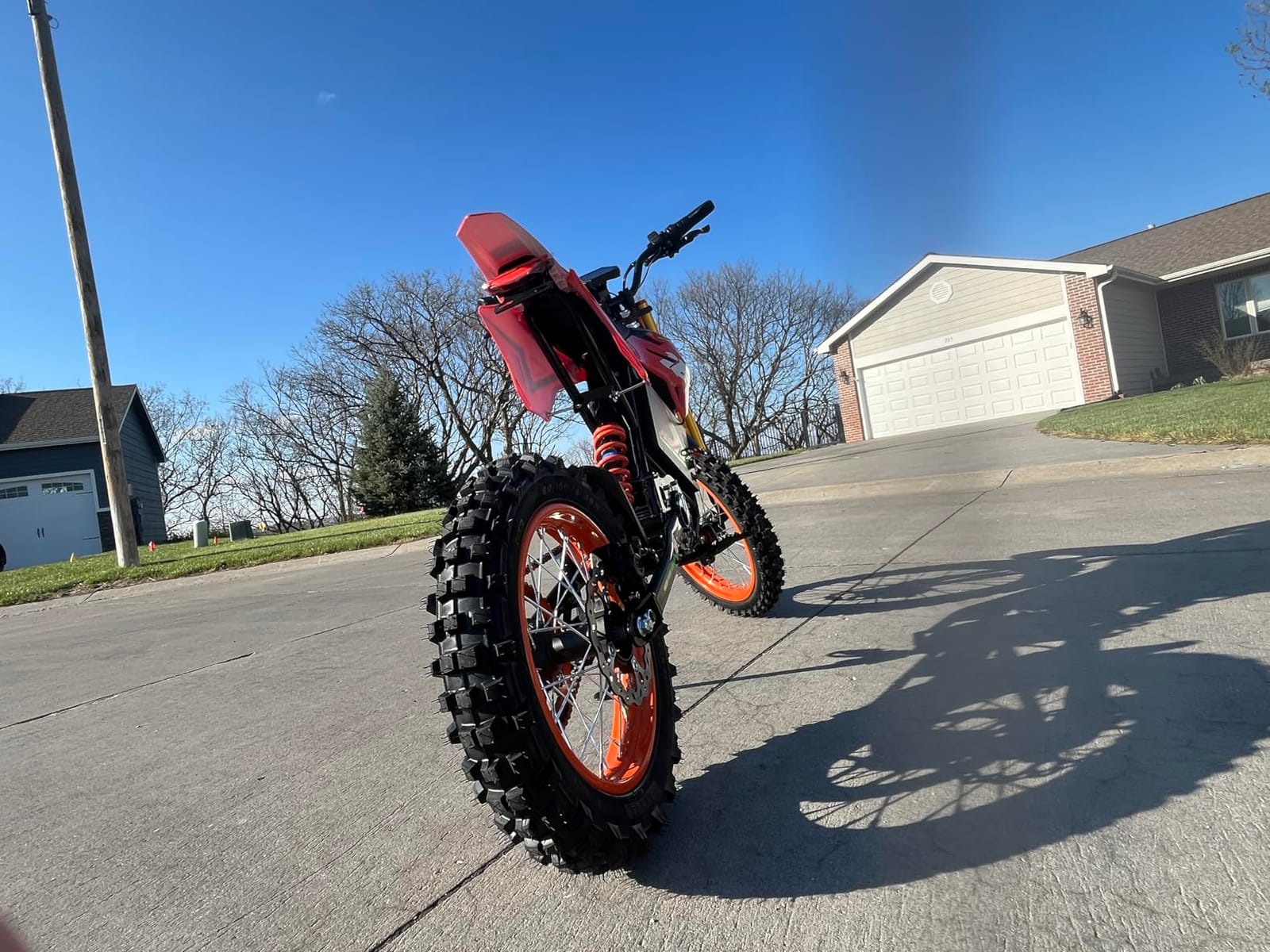 HAPPYRUN F18 2.0 Electric Dirt Bike Mid-Drive Motor 6000W Peak customer photo 2