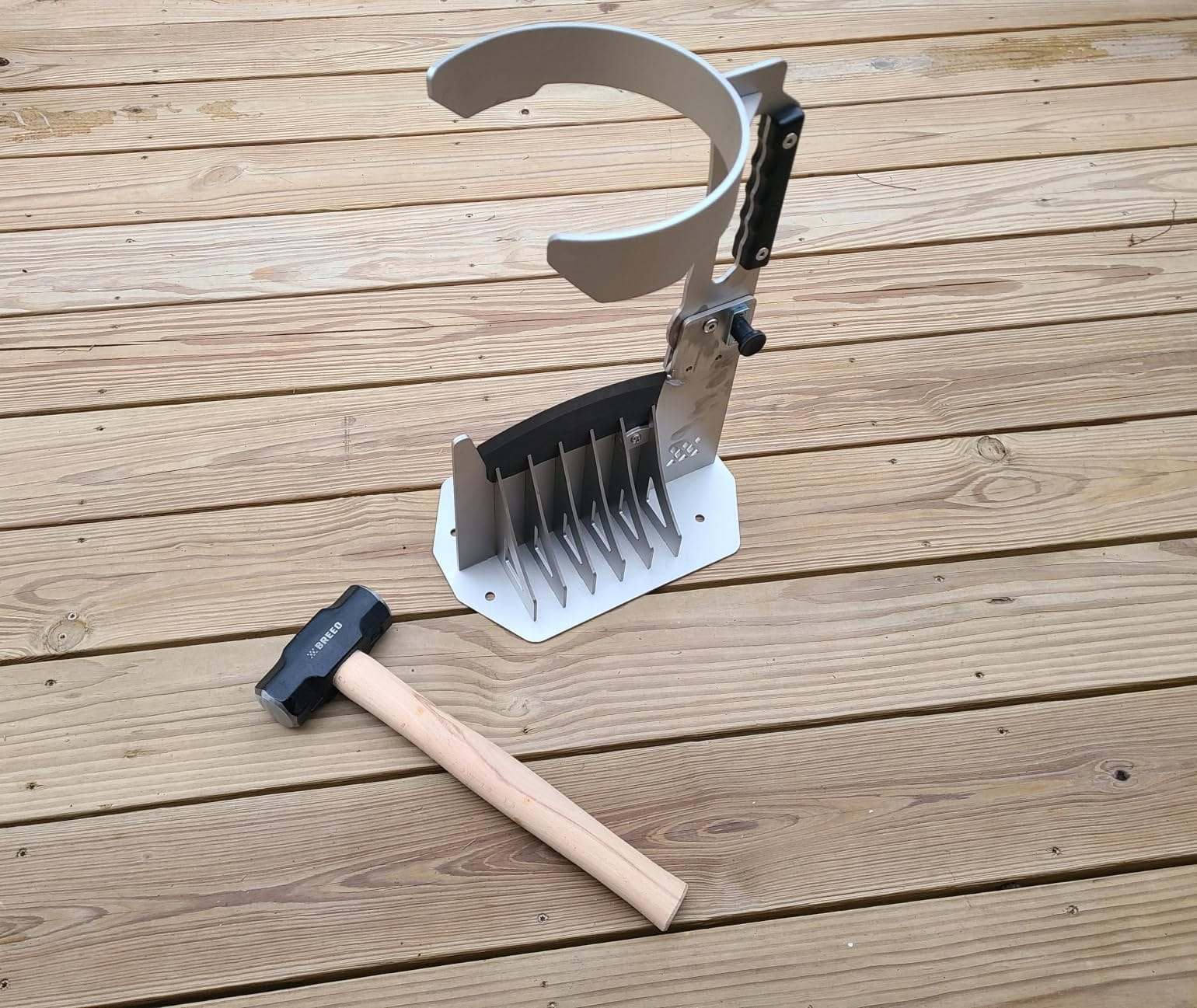 Breeo QwikSplit Kindling Splitter - Manual Log Splitter with Mallet customer photo 2