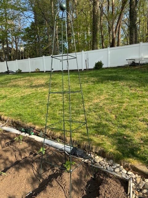 Vego Garden 6.5 ft Pyramid Obelisk Garden Trellis, Metal Rustproof Plant Support Rose Trellis, Tower Potted Cages for Flowers Fruits Vegetable Vines Indoor & Outdoor customer photo 2