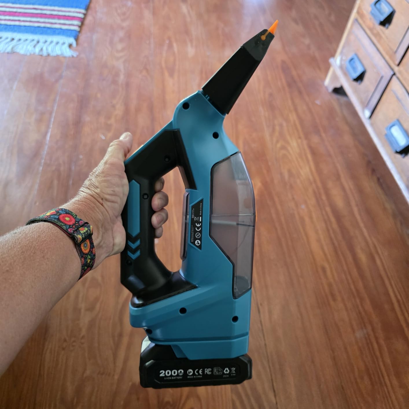 SEESII Cordless Window Vacuum Squeegee Streak-Free for Mirrors Glass Tiles | 11