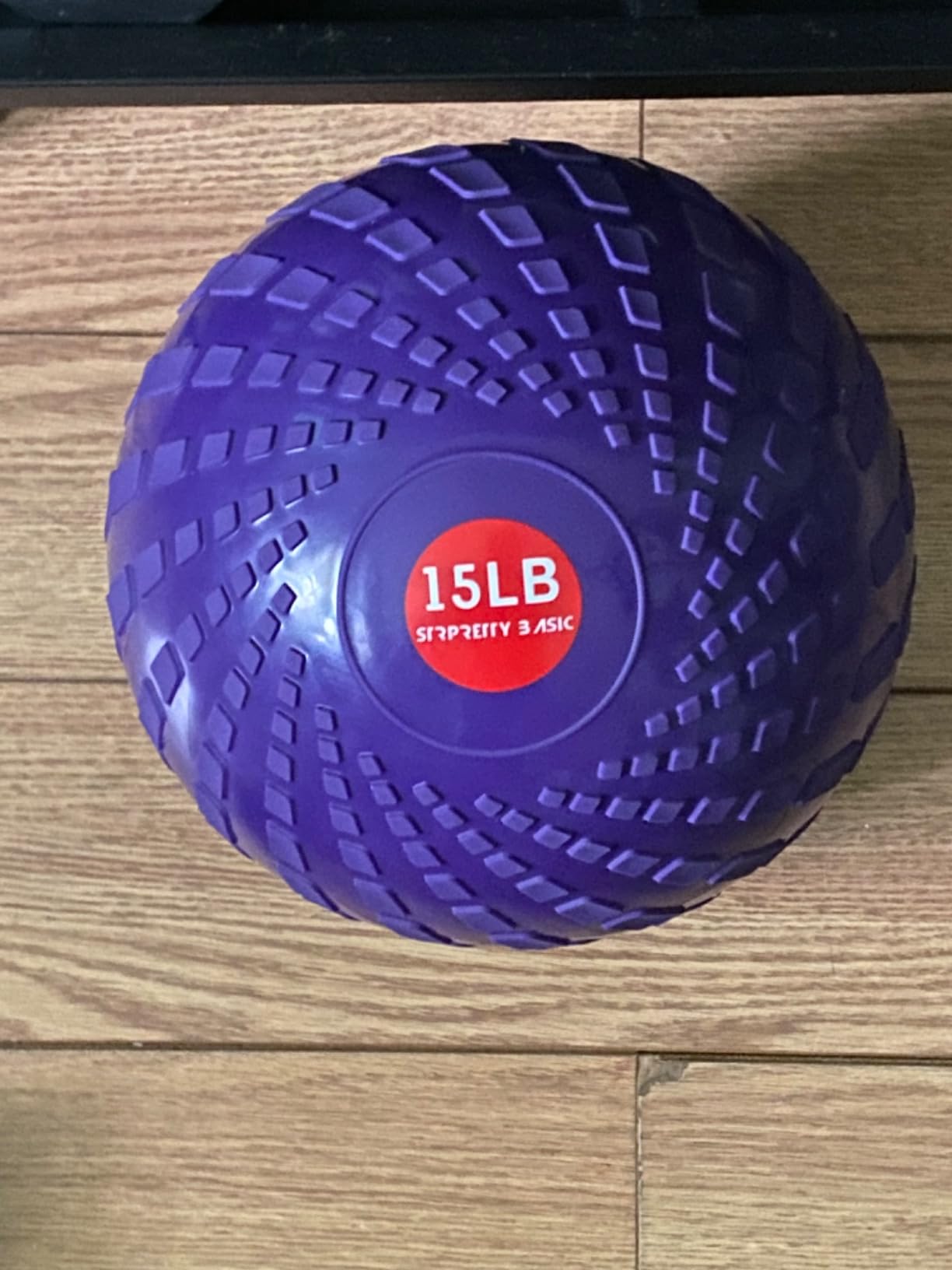 Slam Ball Medicine Ball Weighted Balls for Exercise and Workout, Strength, Cardio, Cross-Training and Core Workouts customer photo 2