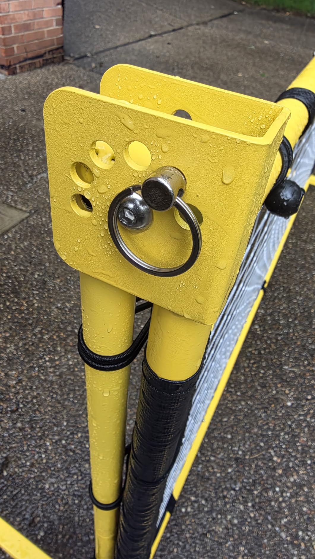 Fostoy Pickleball Rebounder Practice Net with Wheel, Adjustable Angle customer photo 1