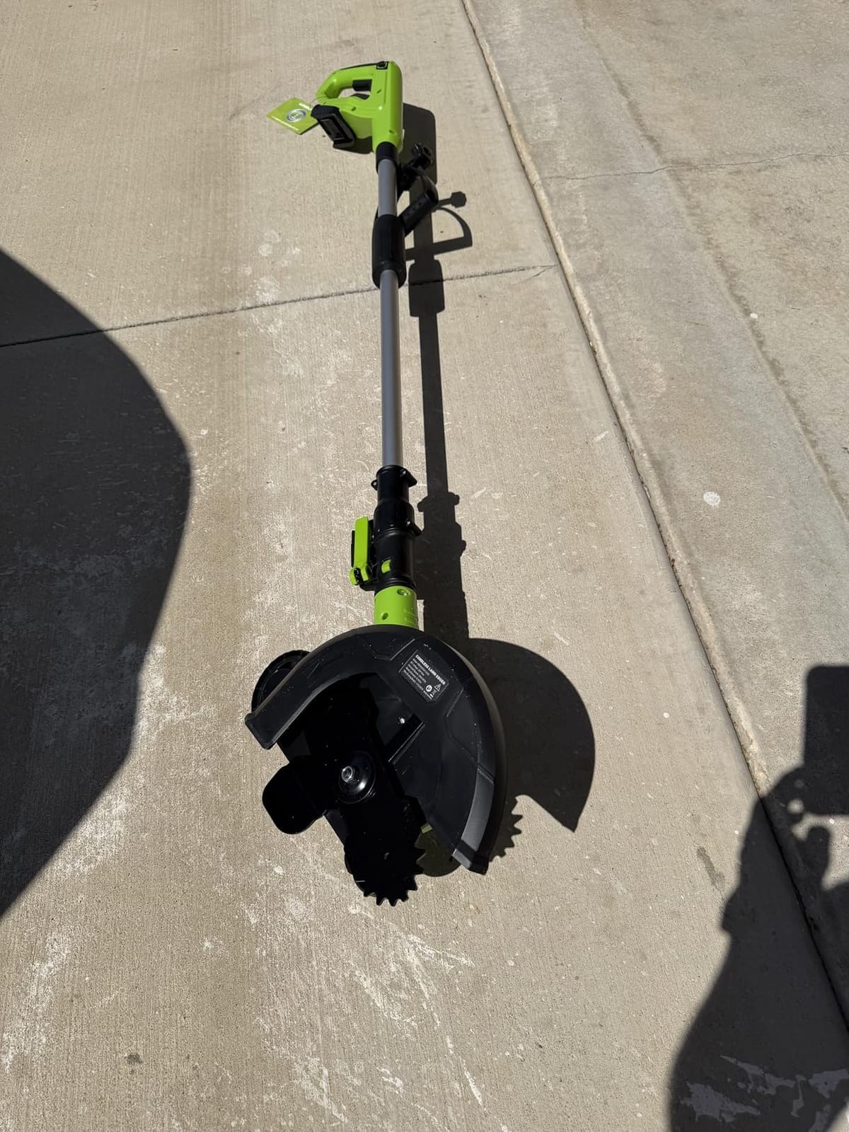 Cordless Lawn Edger, 20V Battery Powered Edger for Lawns Sidewalk customer photo 2
