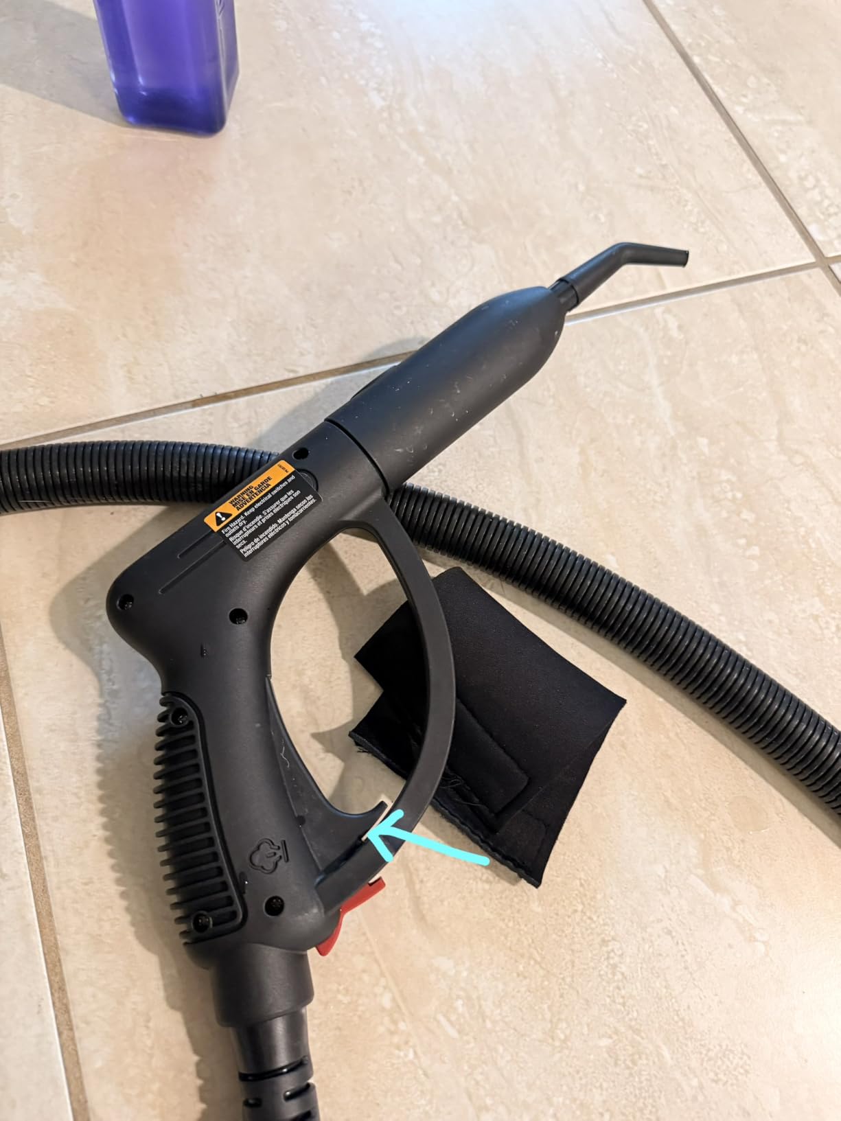 Wagner Spraytech 915e Multipurpose Steam Cleaner, 18 Accessories | For floors, household surfaces and wallpaper removal customer photo 2