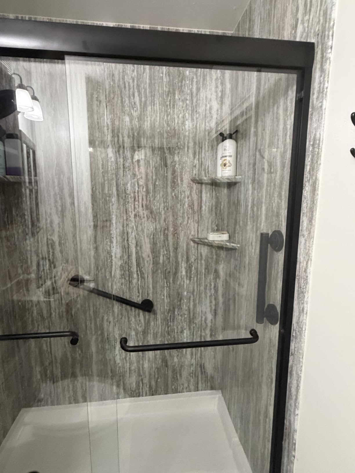 Sliding Glass Shower Door, 56-60