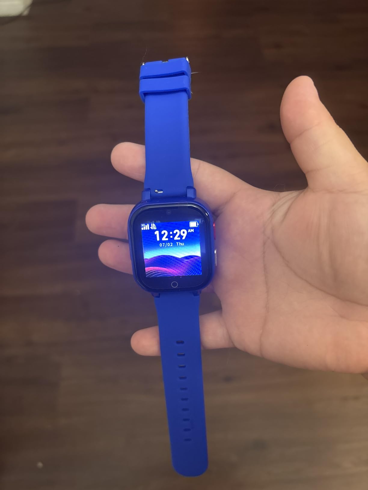 4G Kids Smart Watch with GPS Tracker, Video & Voice Call, SOS, WiFi, IP68 Waterproof, AI Smart Features, Parental Control Phone Watch for Boys Girls Age 4-12 (SIM Card Included) customer photo 2
