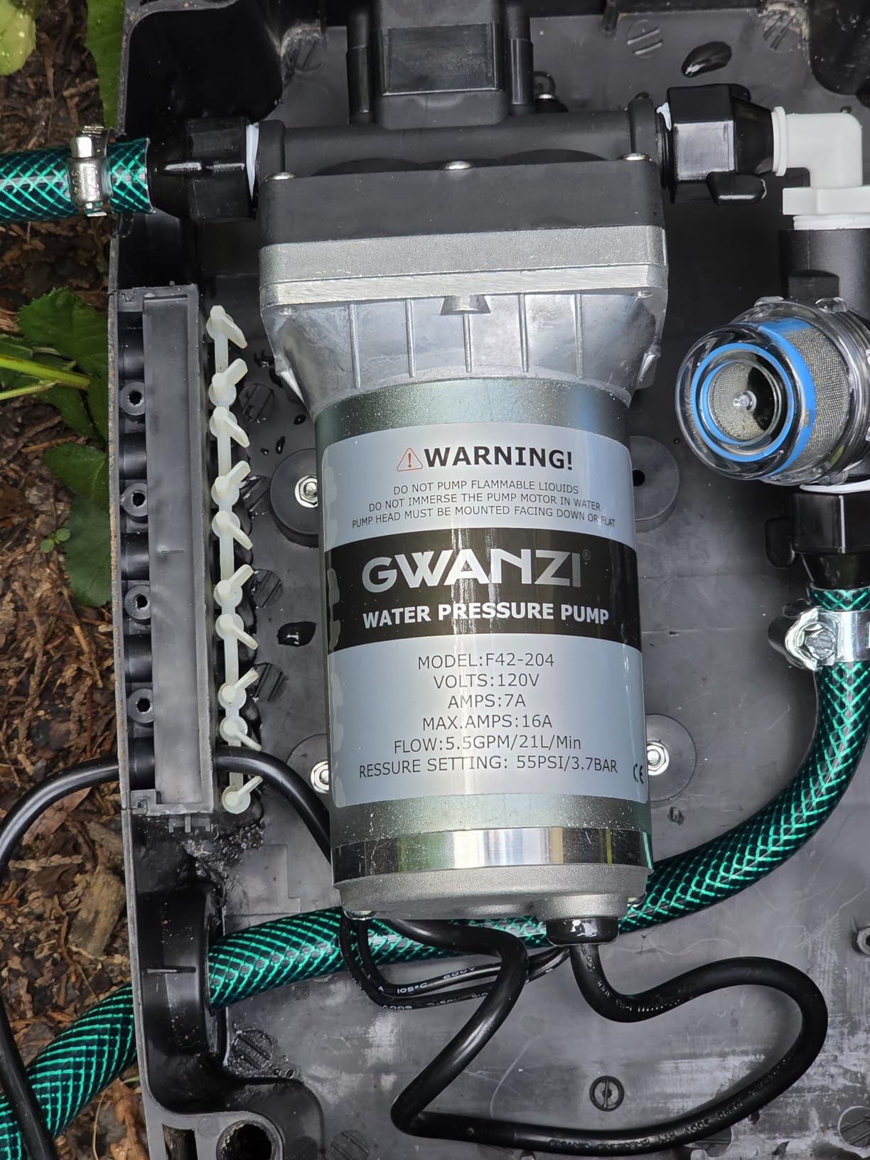 1HP Whole House Water Pressure Booster Pump 90PSI 115V Automatic Variable Speed Penmanent Mangnet Motor Constant Pressure Wireless App Control Compact Design for Home House Villa Apartmen customer photo 2