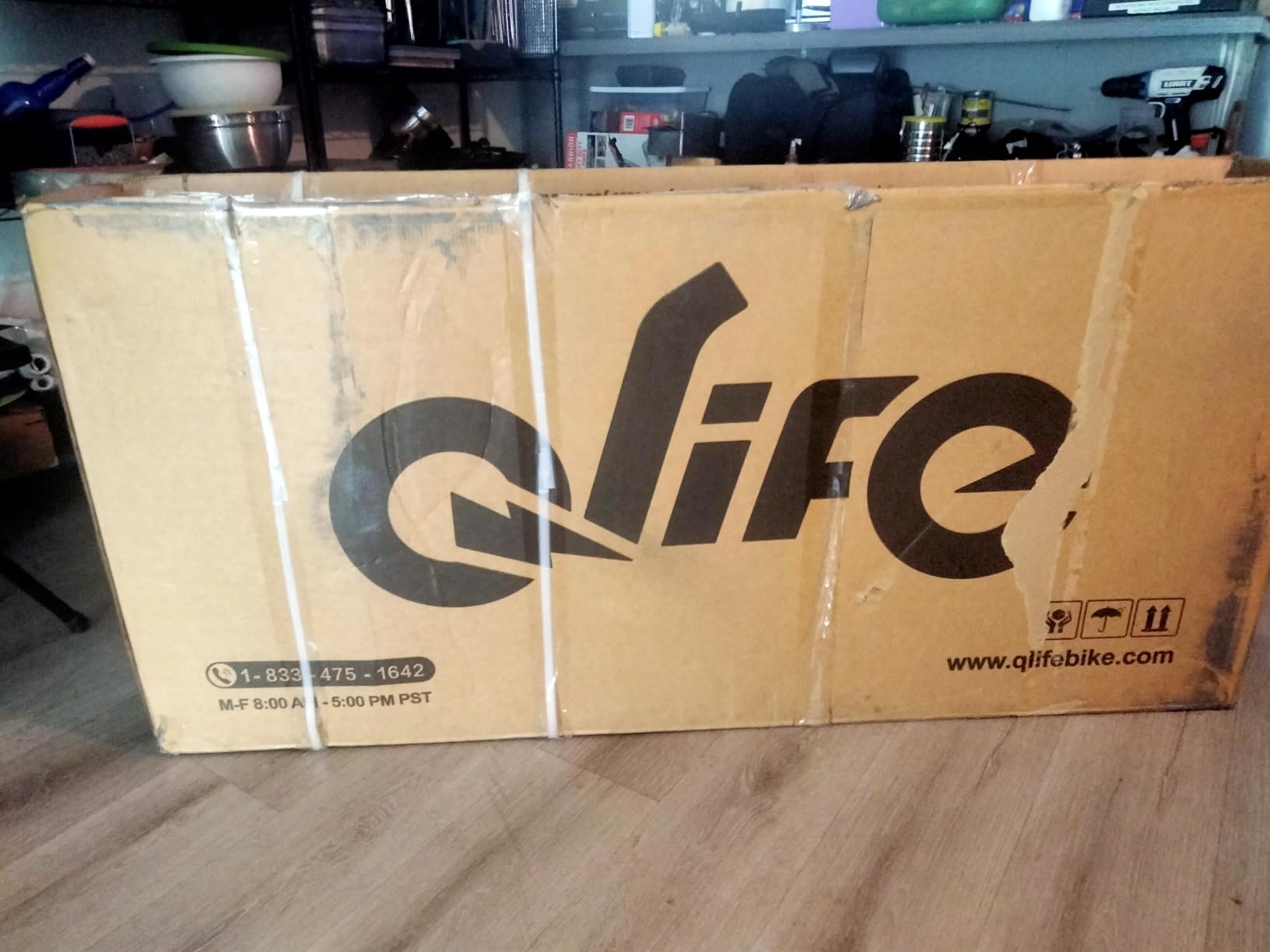 Qlife Cityone 2.0/Cityone Plus Electric Bike for Adults-1200W Peak Motor customer photo 1