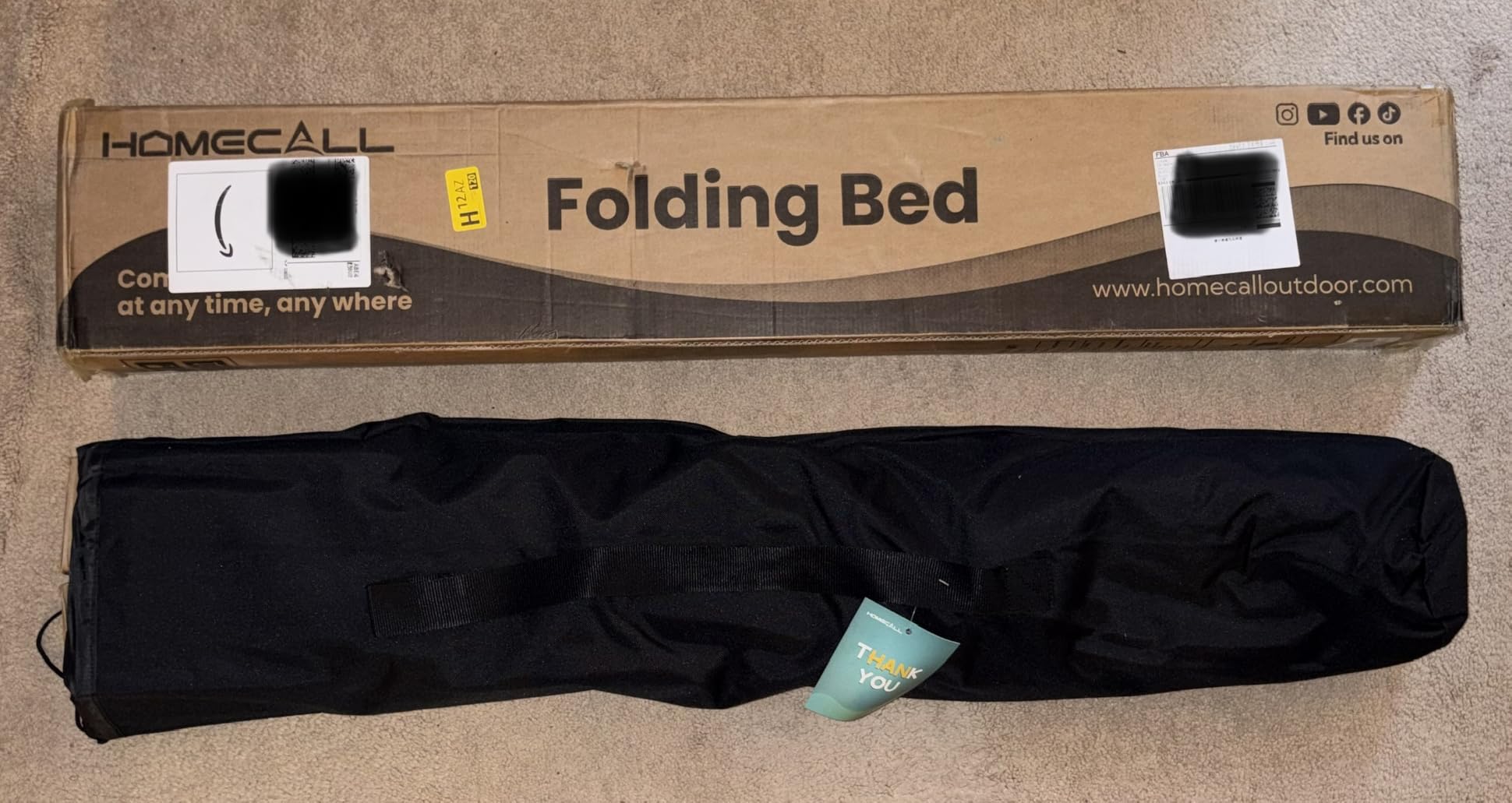 Heavy Duty Camping Cot for Adults, 31.5'' Wide Folding Cot, Support 400LBS | Fits Adults Up to 6.9 ft, Military Folding Cot with Carry Bag, Portable Cot for Camping, Guests & Emergency Use, Army Green customer photo 2