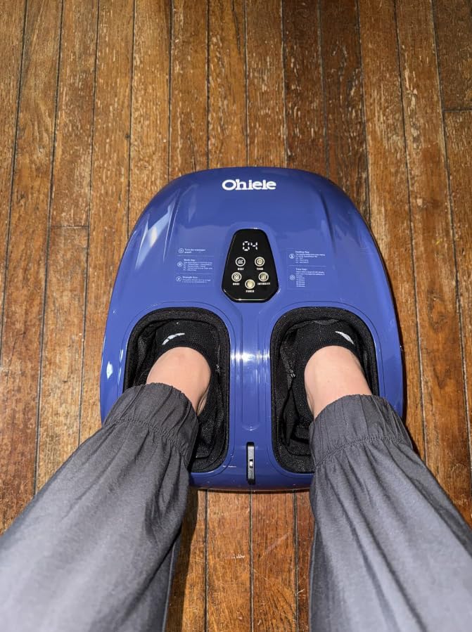 Shiatsu Foot Massager for Neuropathy with Heat and Remote Control customer photo 1