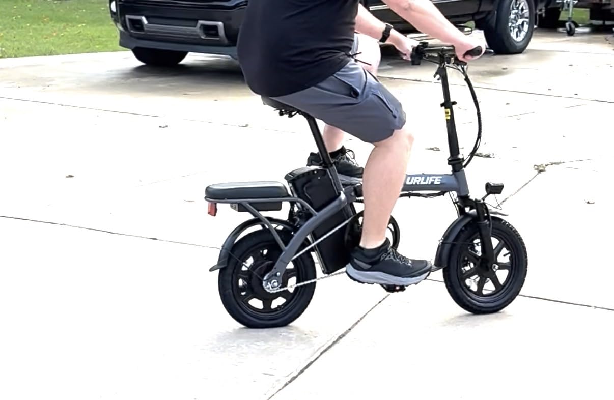 URLIFE Folding Electric Bike for Adults, 14