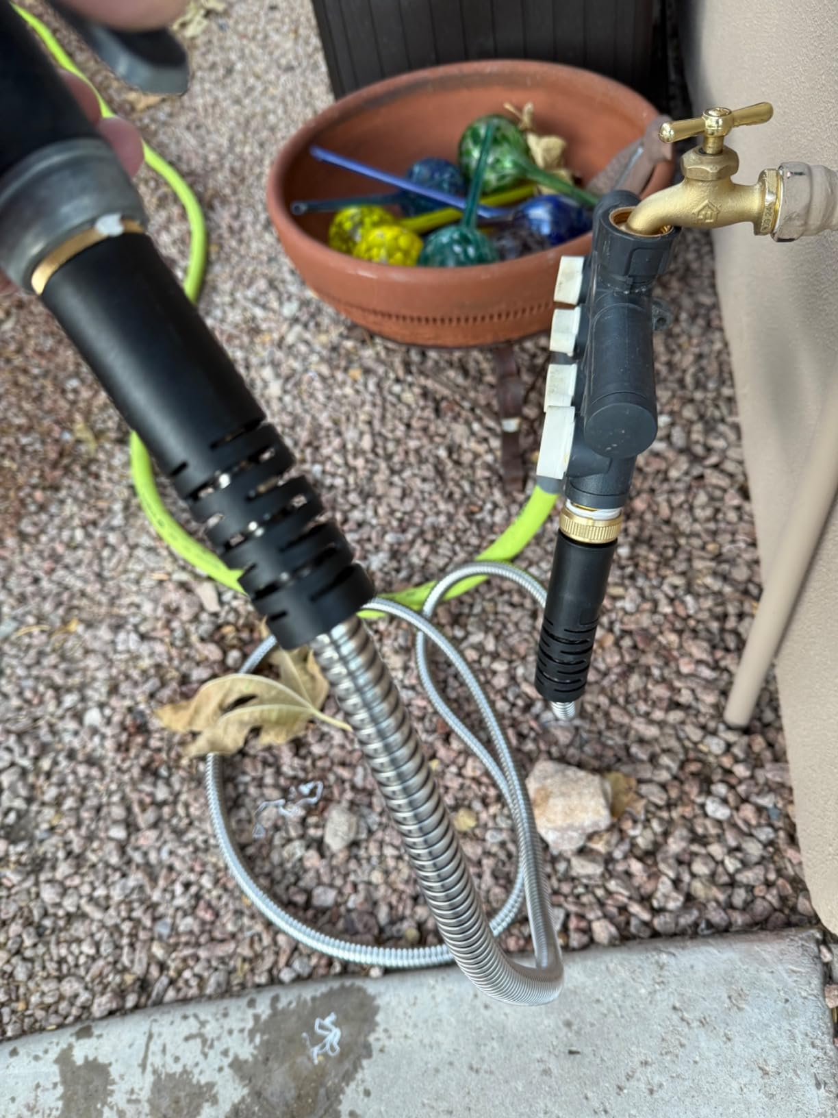100FT Garden Hose, Solid Brass 3/4
