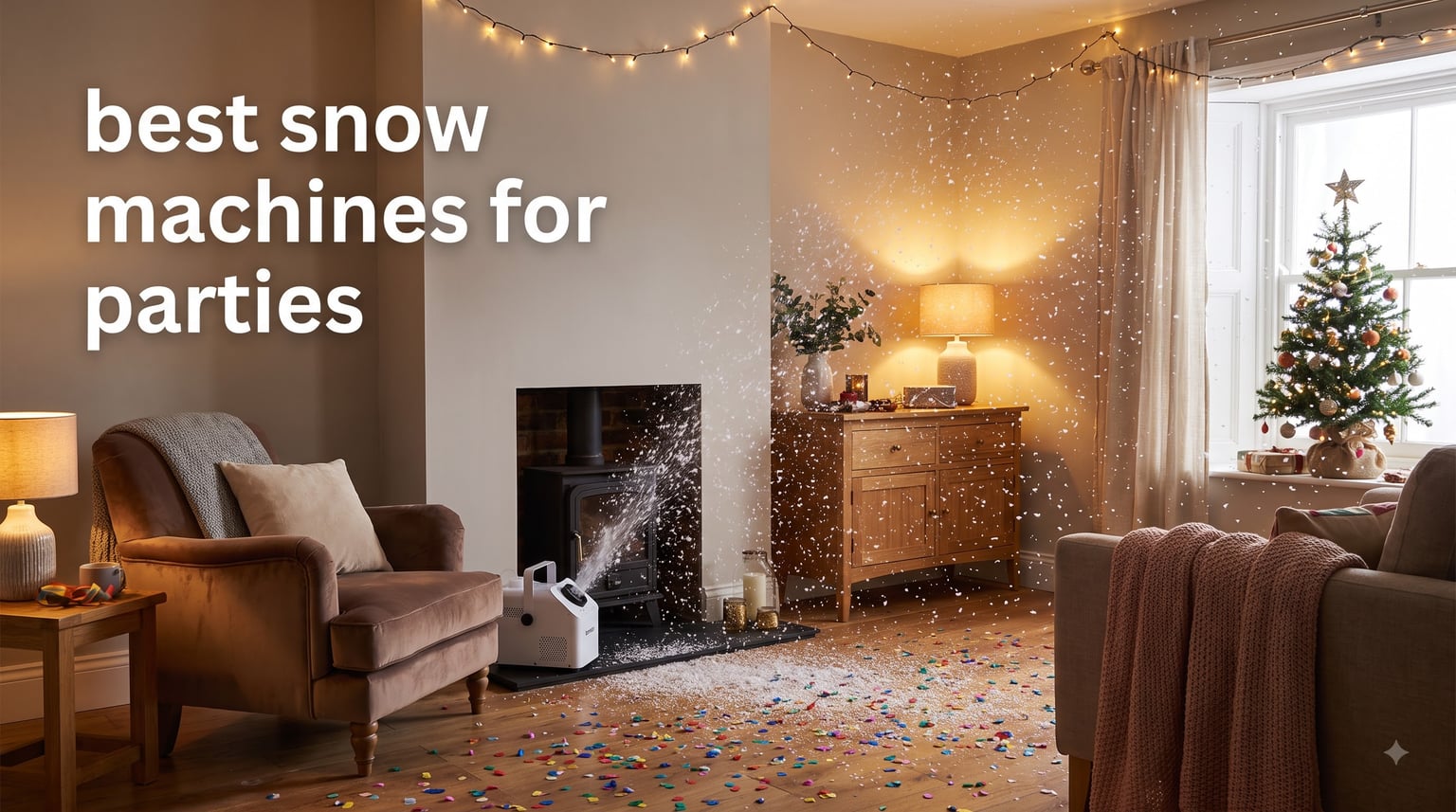 best snow machines for parties