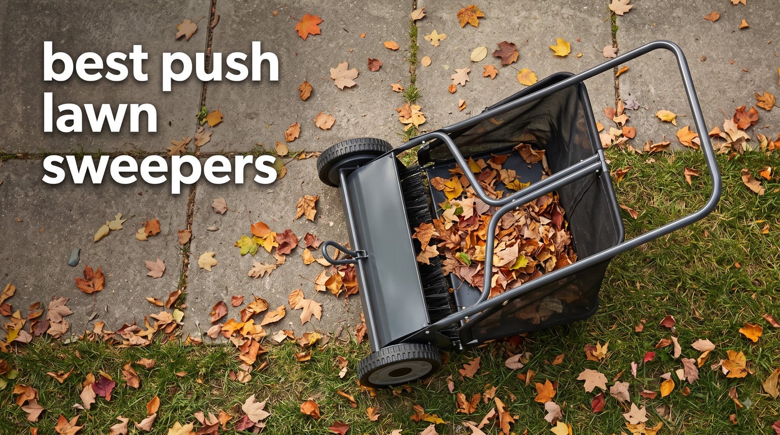 best push lawn sweepers