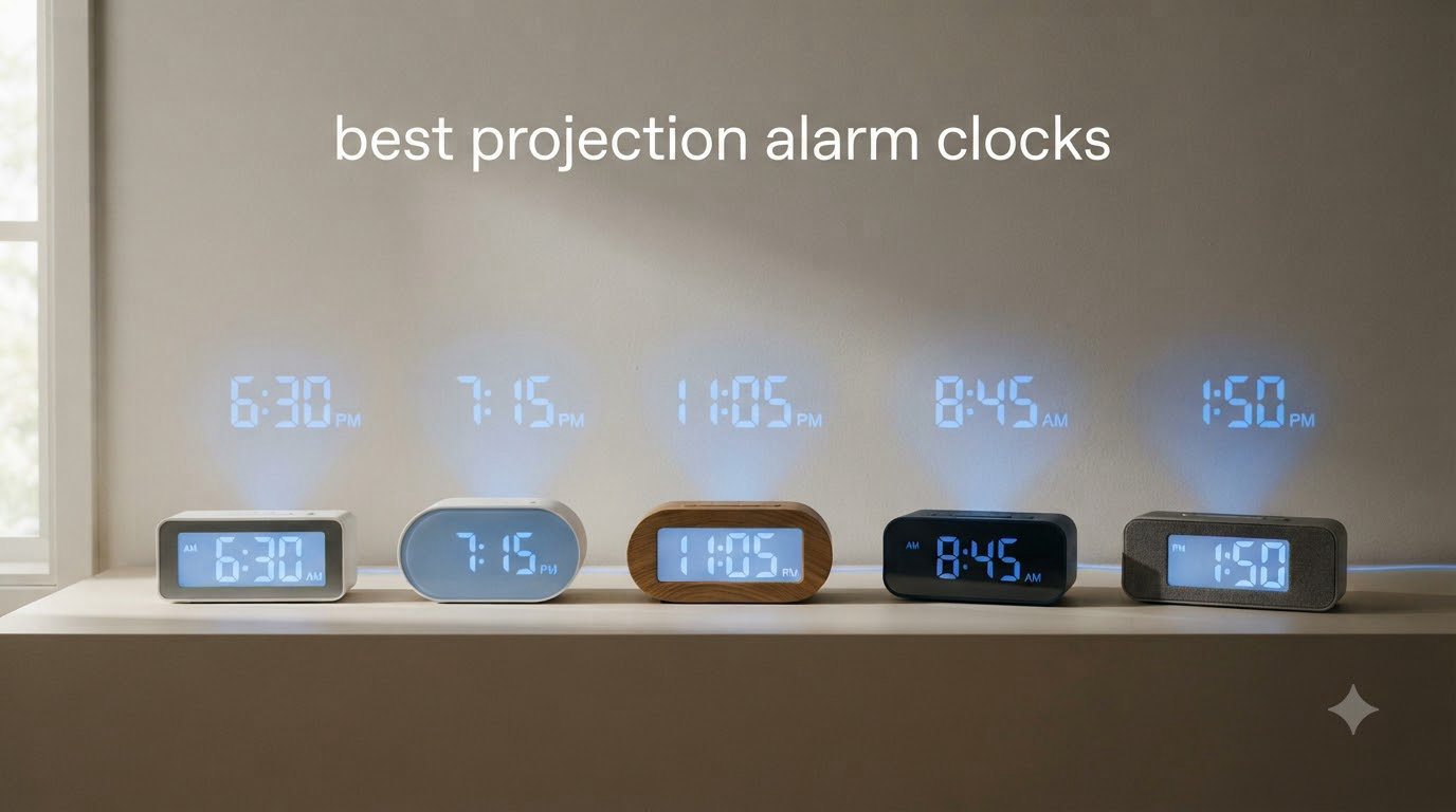 best projection alarm clocks