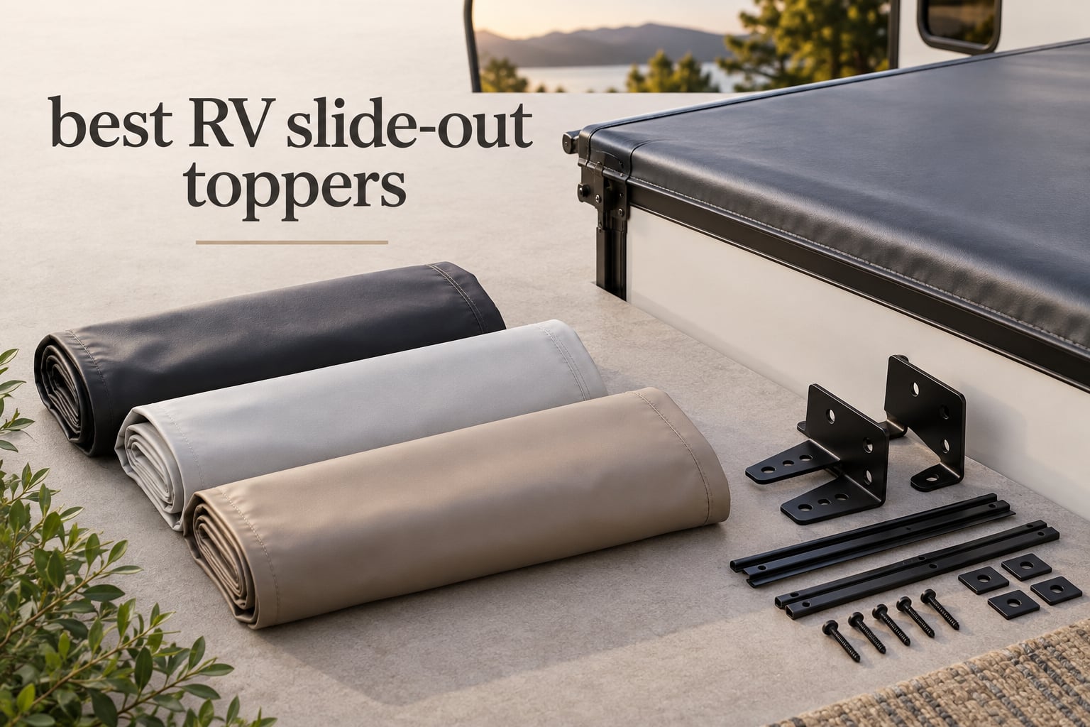 best RV slide-out toppers