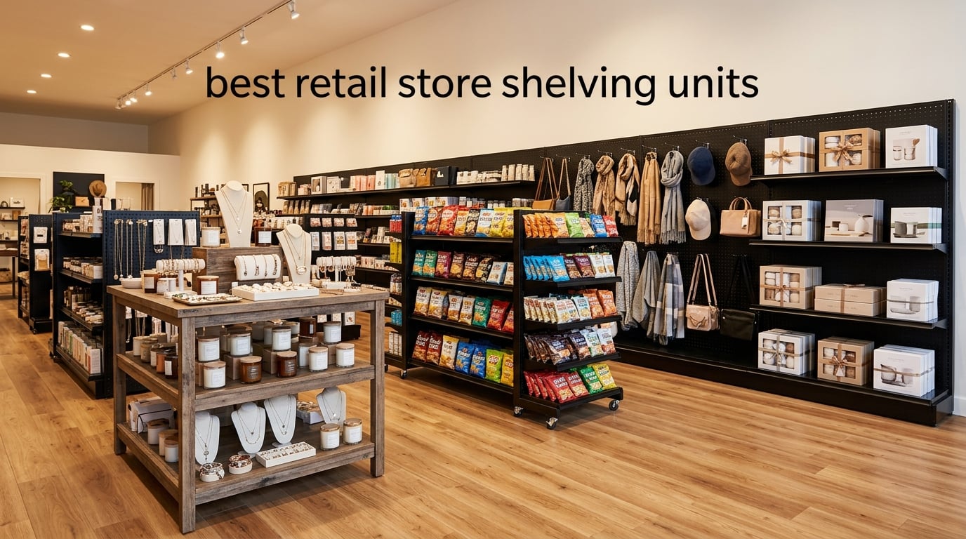 best retail store shelving units